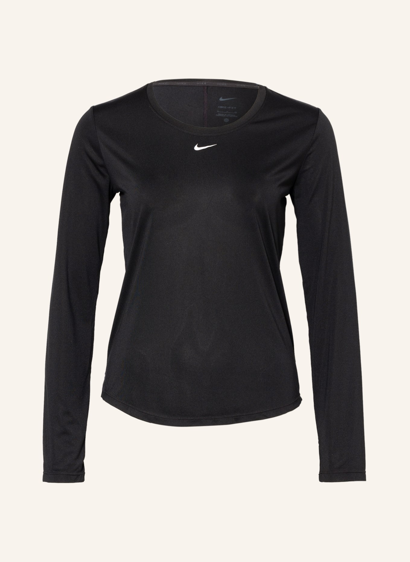 Nike Koszulka z długim rękawem DRI-FIT ONE, Kolor: CZARNY (Obrazek 1)