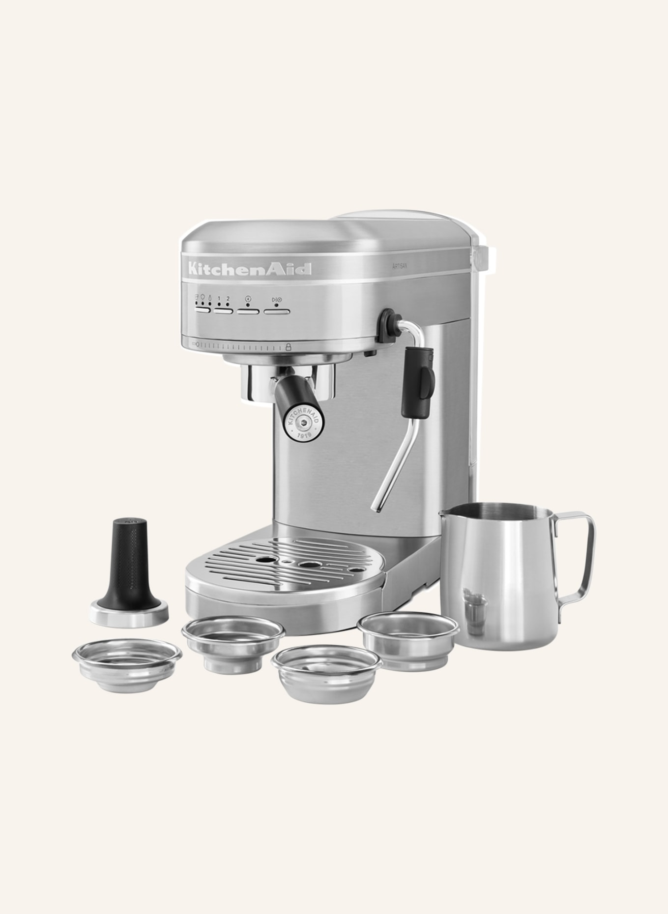 KitchenAid Espressomaschine ARTISAN , Farbe: EDELSTAHL (Bild 2)