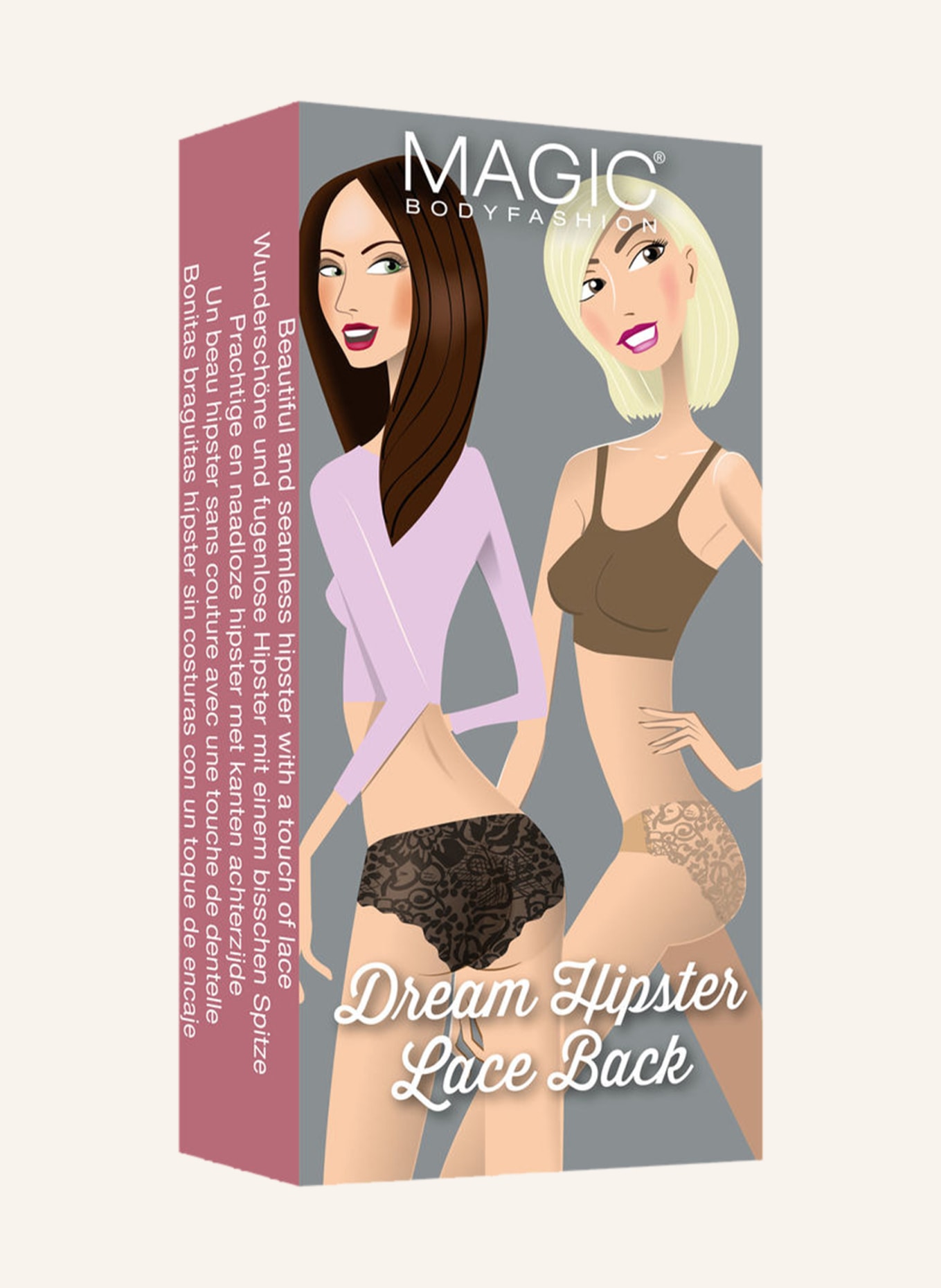 MAGIC Bodyfashion 2er-Pack Panties DREAM, Farbe: SCHWARZ (Bild 3)