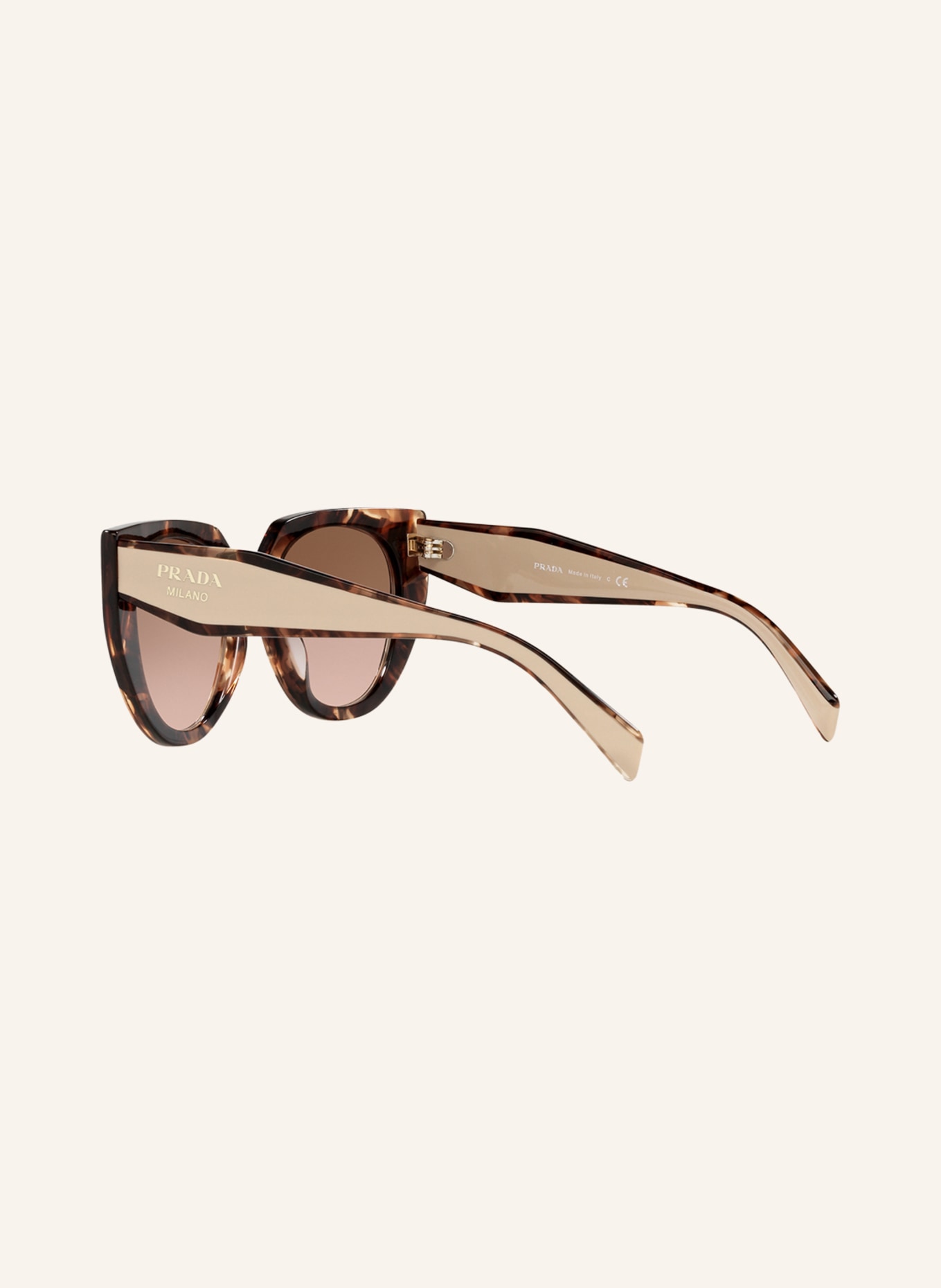 PRADA Sunglasses PR14WS, Color: 01R0A652- HAVANNA/ BROWN GRADIENT (Image 4)