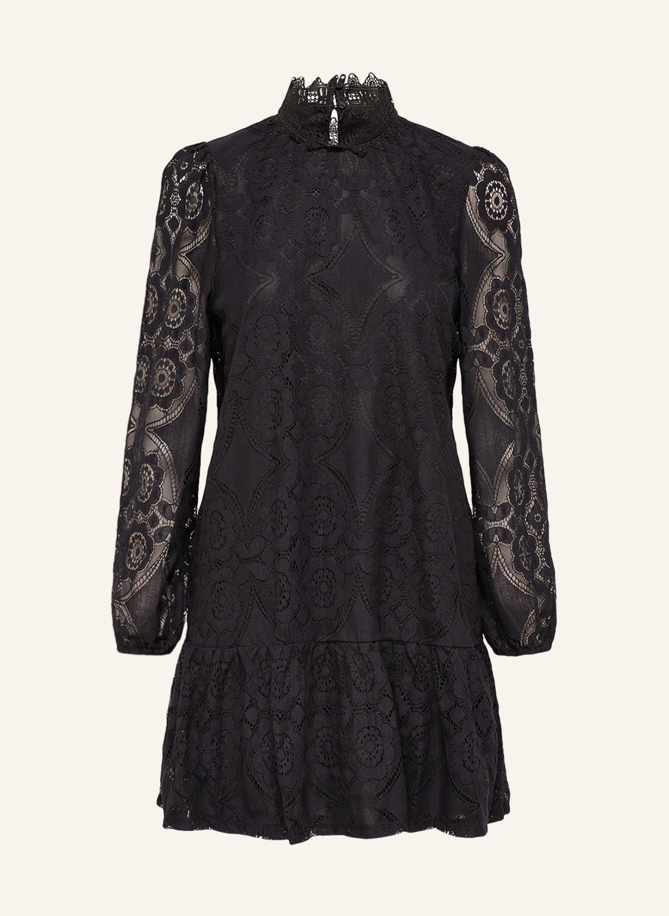 ONLY Lace dress, Color: BLACK (Image 1)