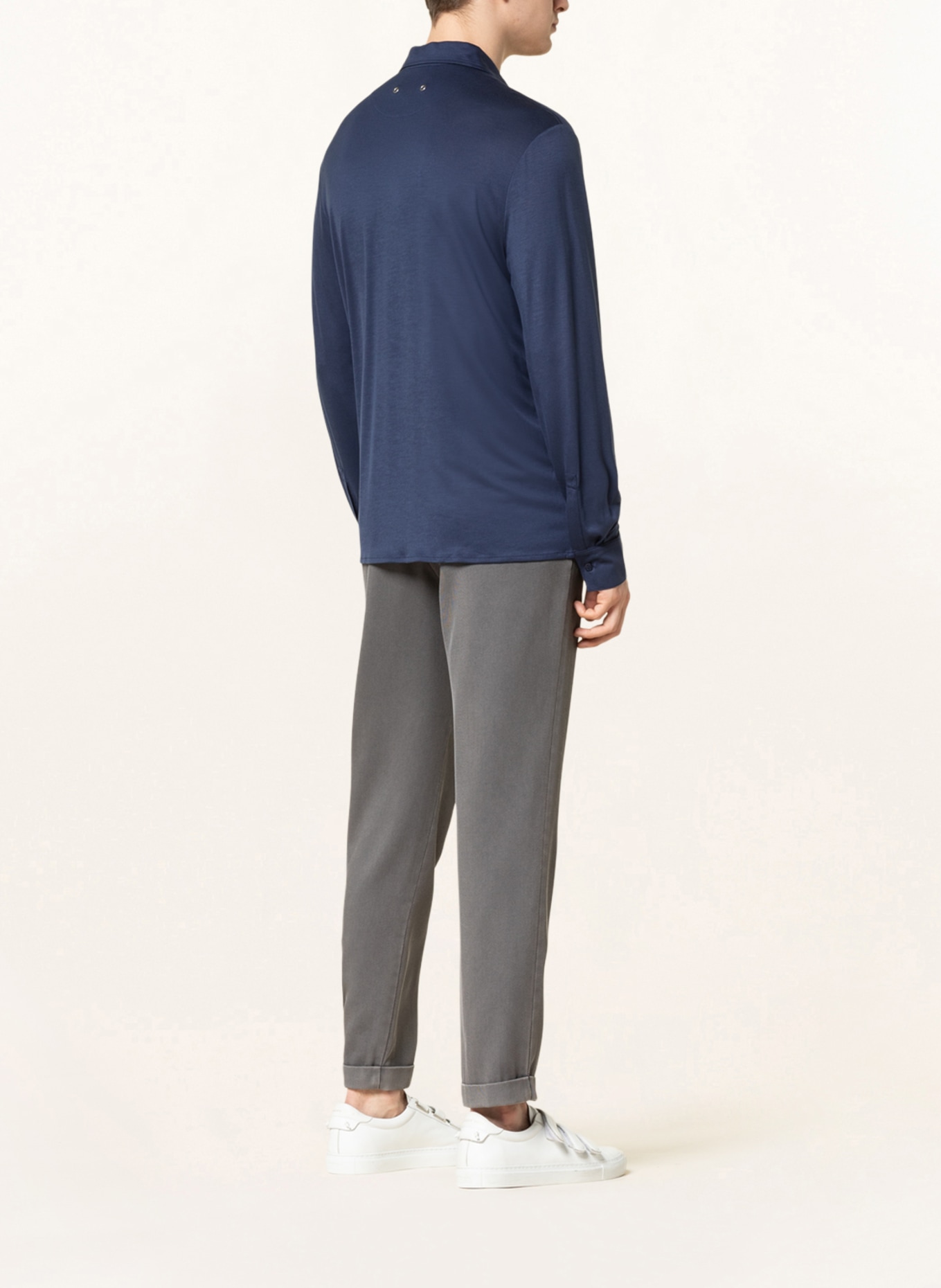 VILEBREQUIN Jerseyhemd Regular Fit, Farbe: DUNKELBLAU (Bild 3)