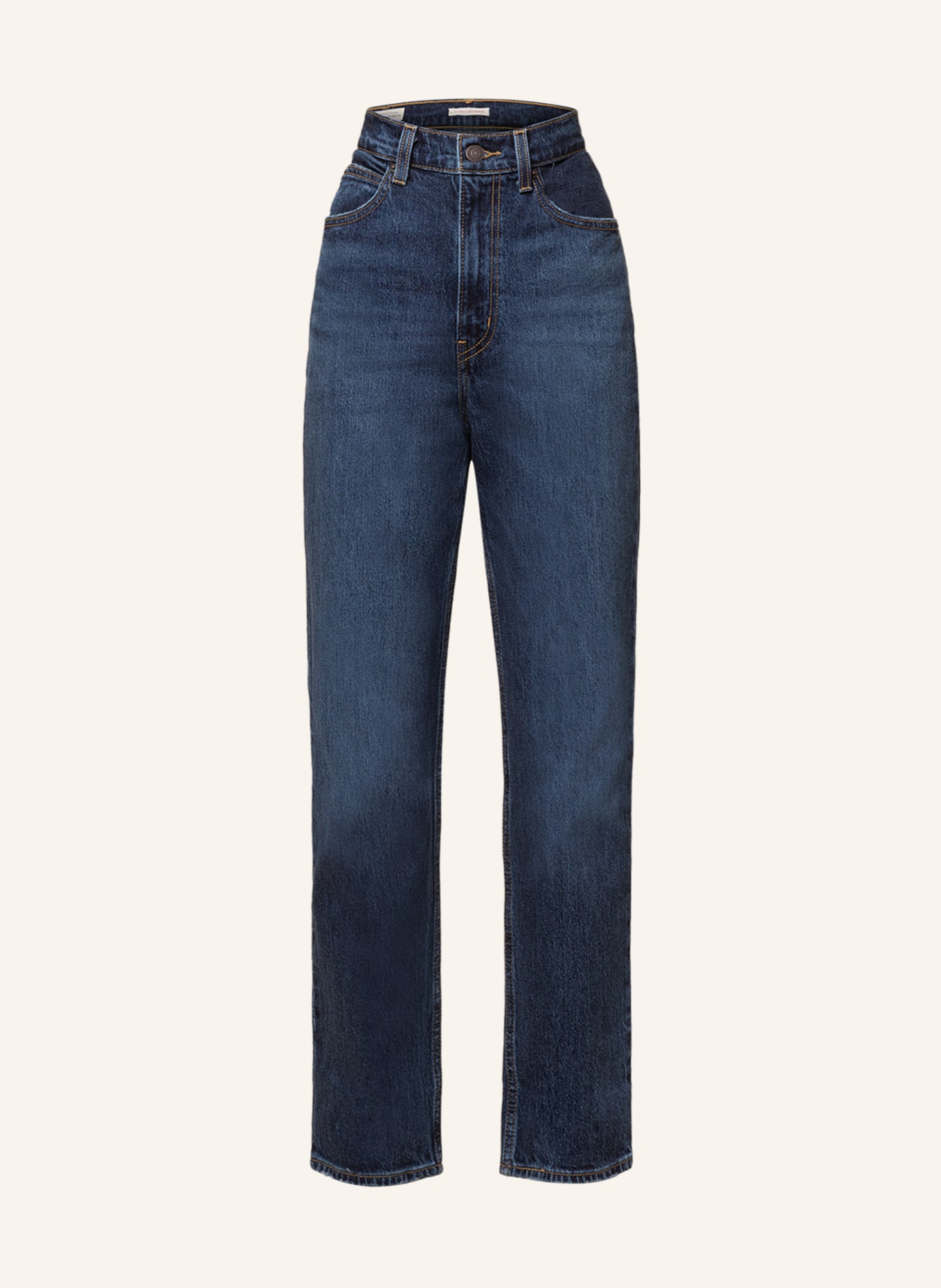 Levi's® Straight Jeans 70S HIGH SLIM STRAIGHT, Farbe: 15 Dark Indigo - Worn In(Bild null)