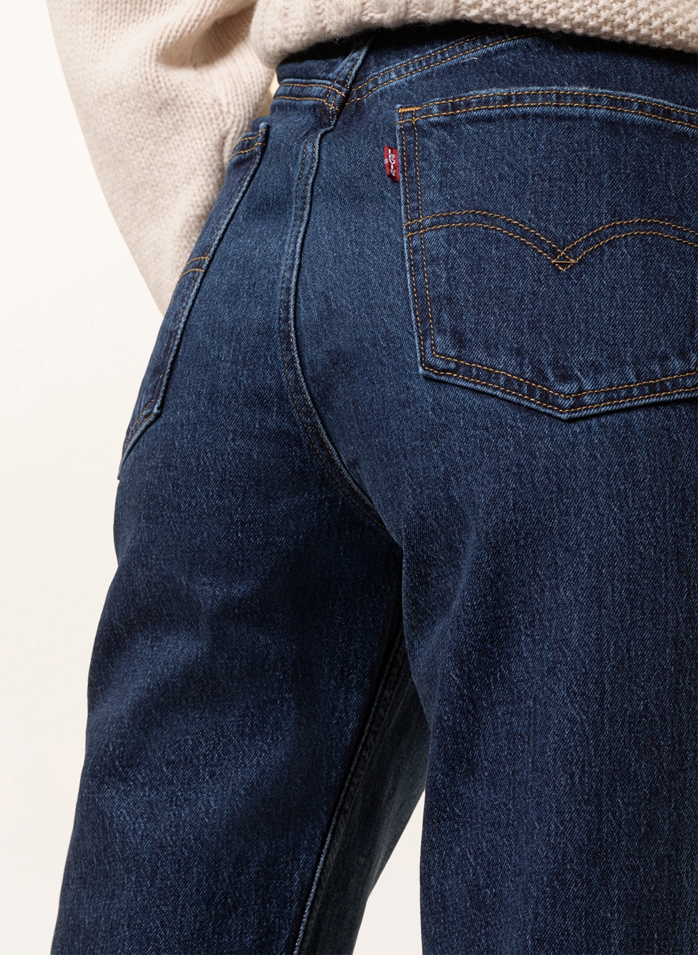 Levi's® Straight Jeans 70S HIGH SLIM STRAIGHT, Farbe: 15 Dark Indigo - Worn In (Bild 5)