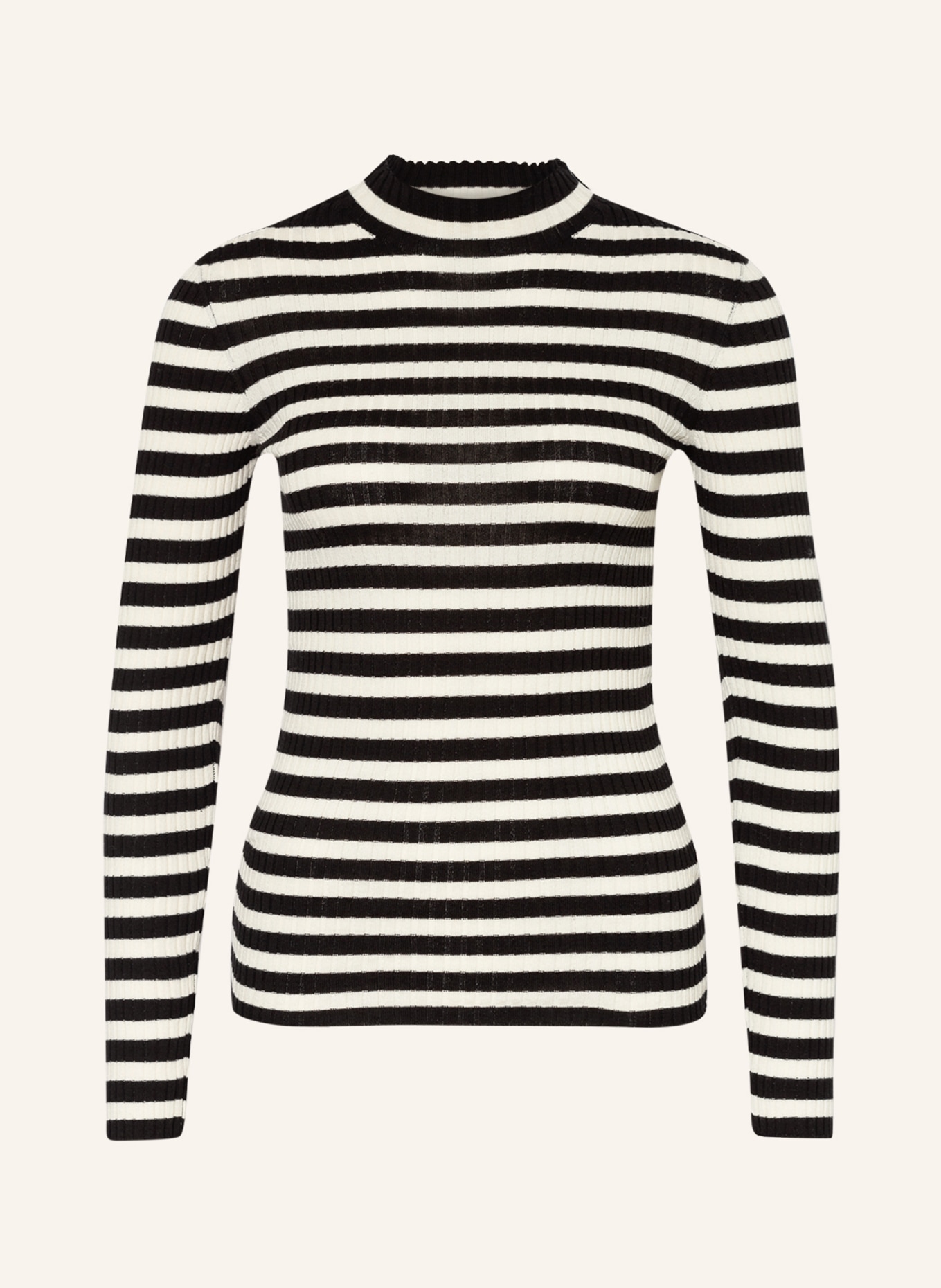 ARMEDANGELS Sweater ALAANI, Color: BLACK/ WHITE (Image 1)