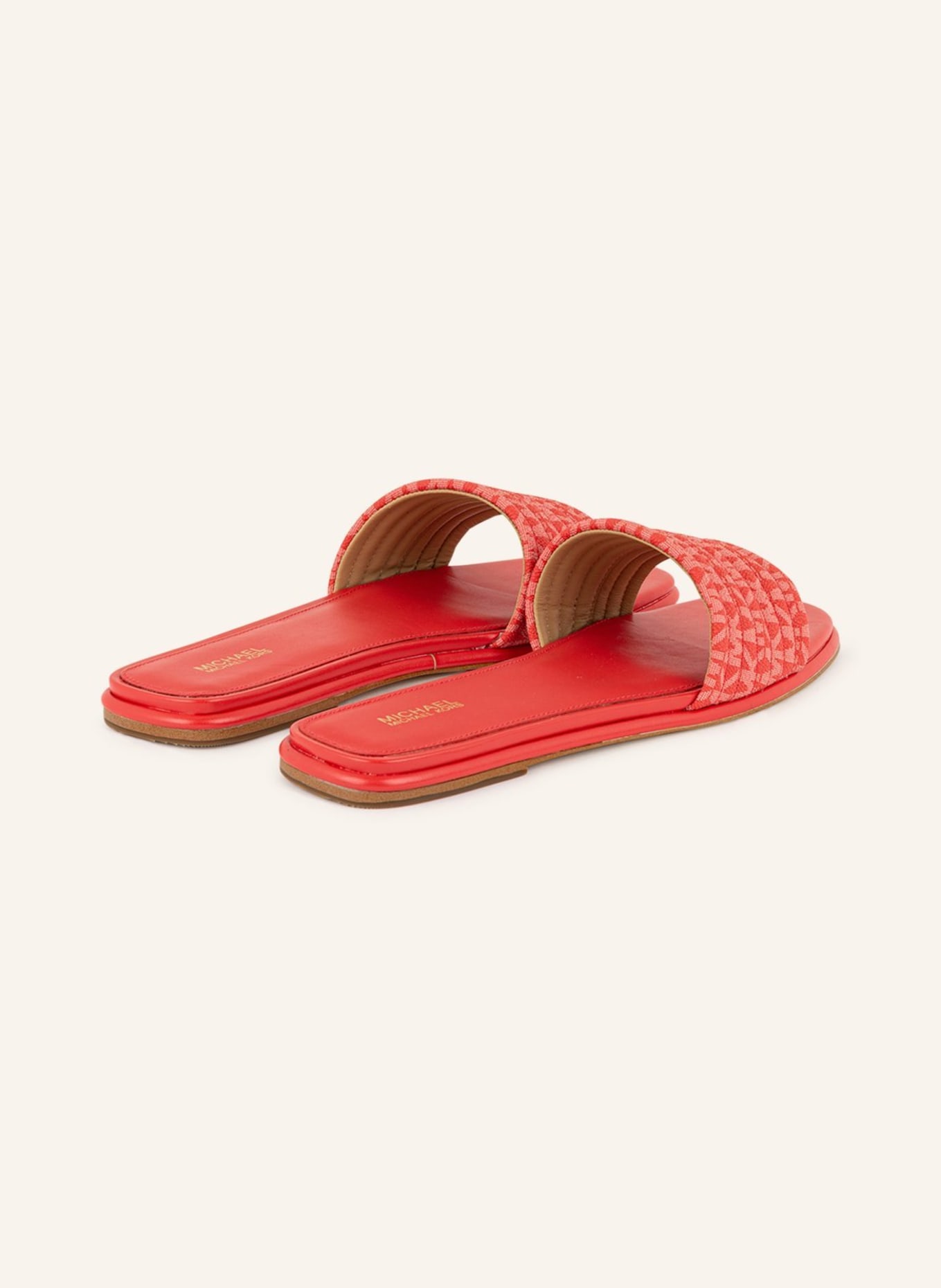 Michael kors sale slides womens red