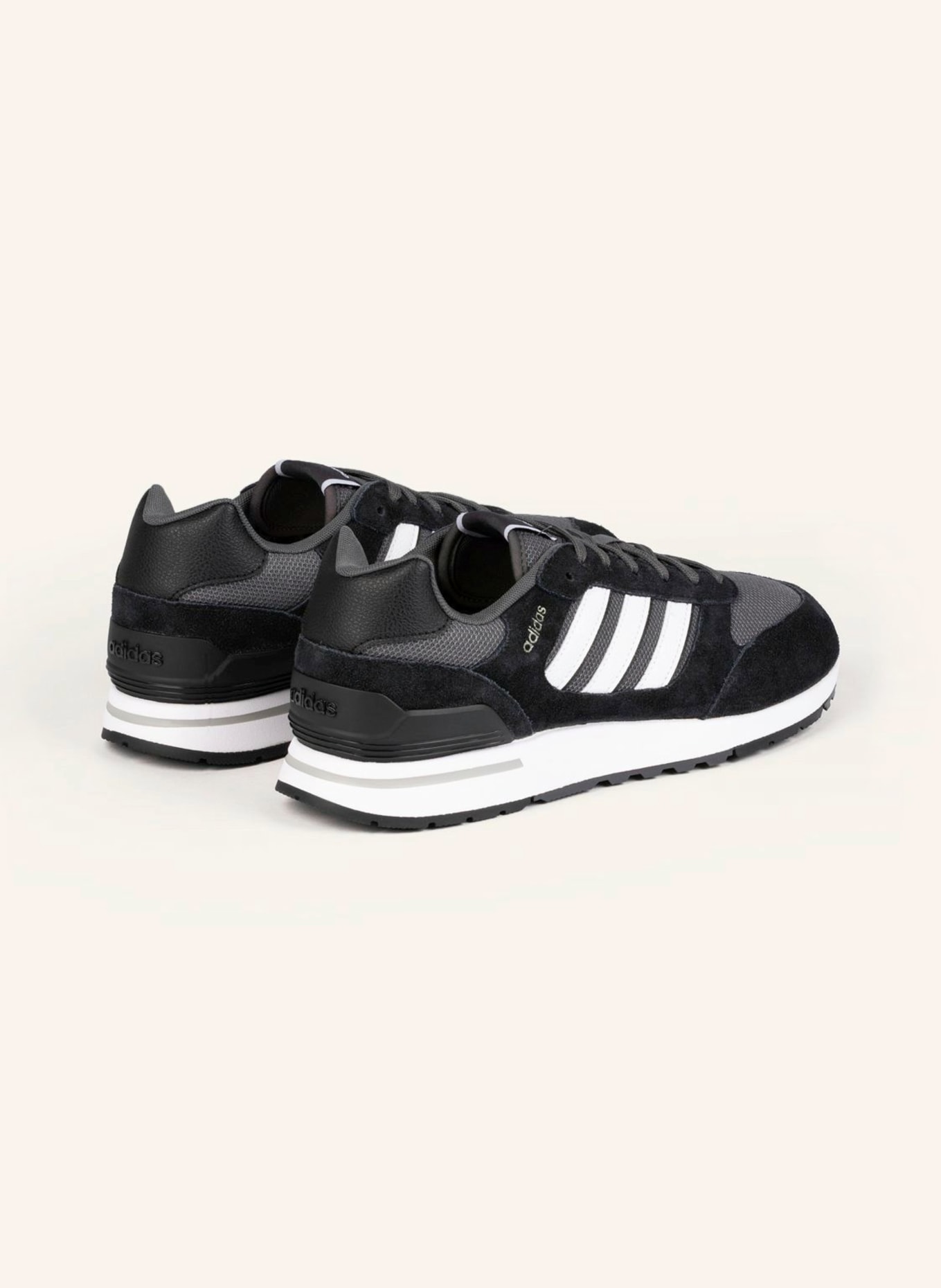 adidas Sneakersy RUN 80S, Barva: ČERNÁ/ TMAVĚ ŠEDÁ (Obrázek 2)