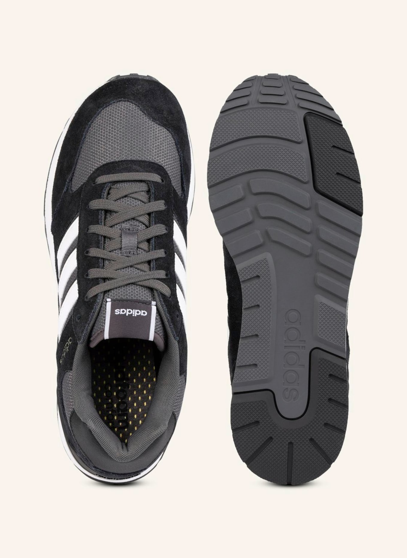 adidas Sneakers RUN 80S, Color: BLACK/ DARK GRAY (Image 5)