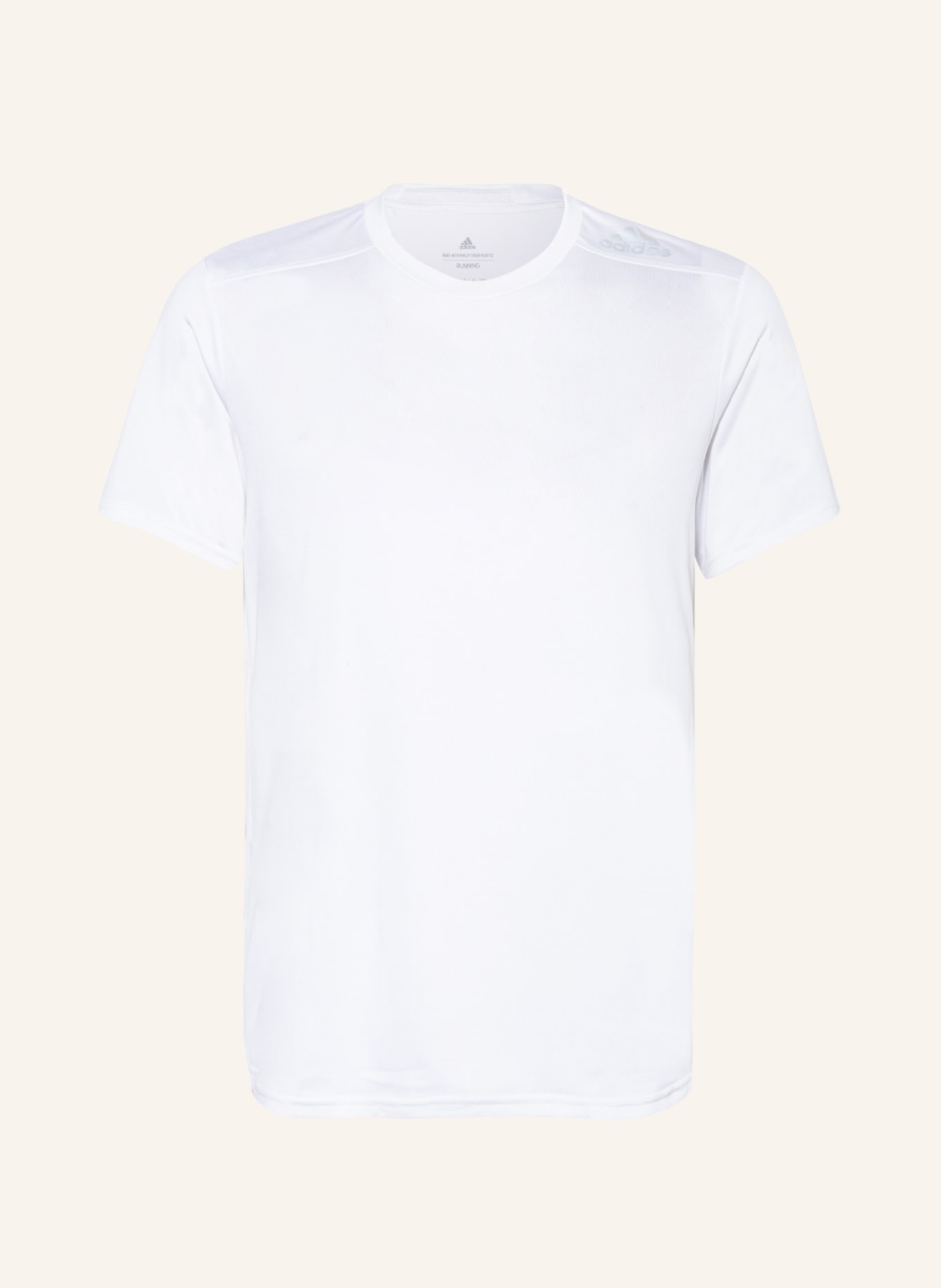 adidas Running T-shirt DESIGNED 4 RUNNING, Color: WHITE (Image 1)