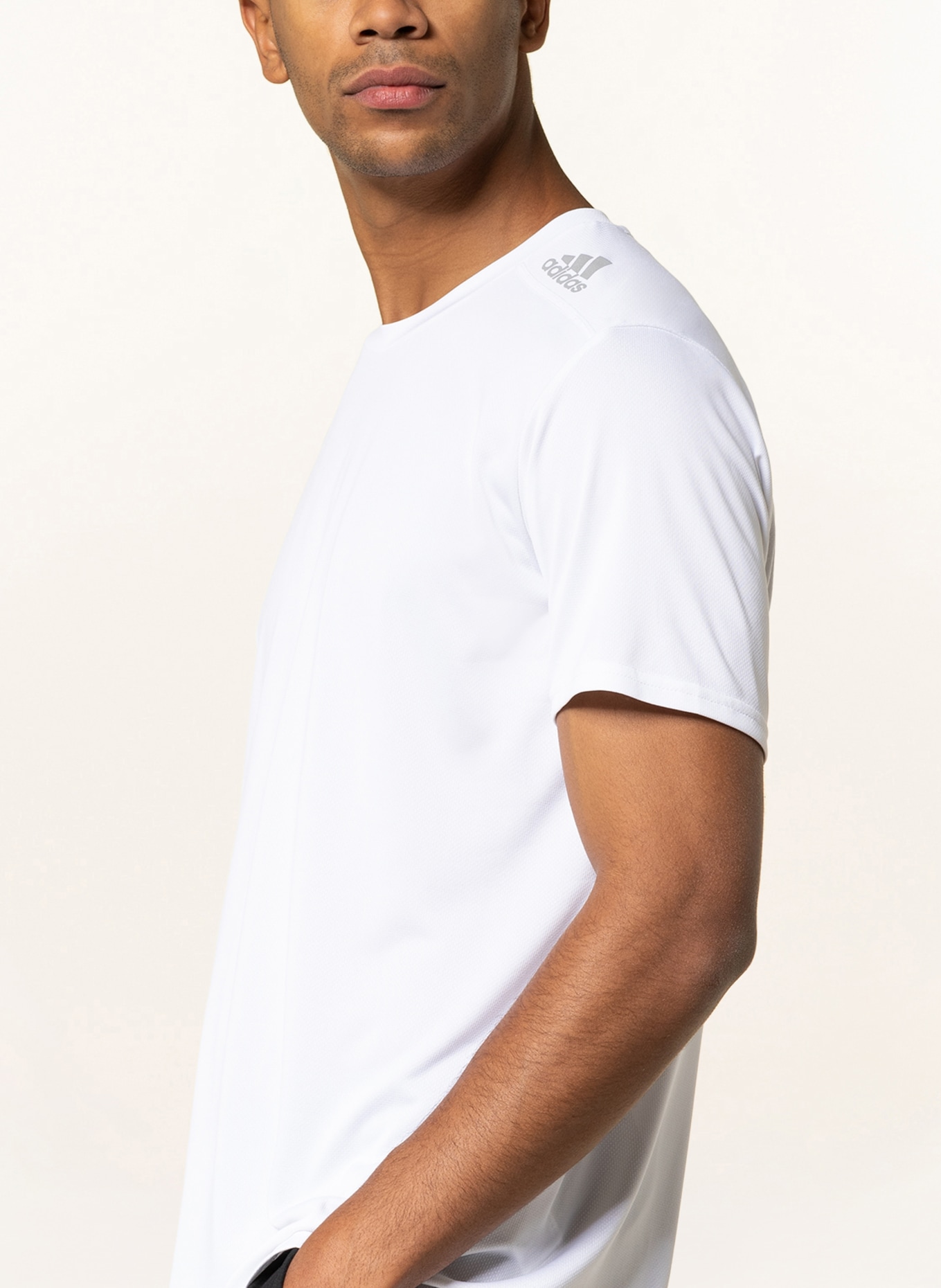 adidas Running T-shirt DESIGNED 4 RUNNING, Color: WHITE (Image 4)