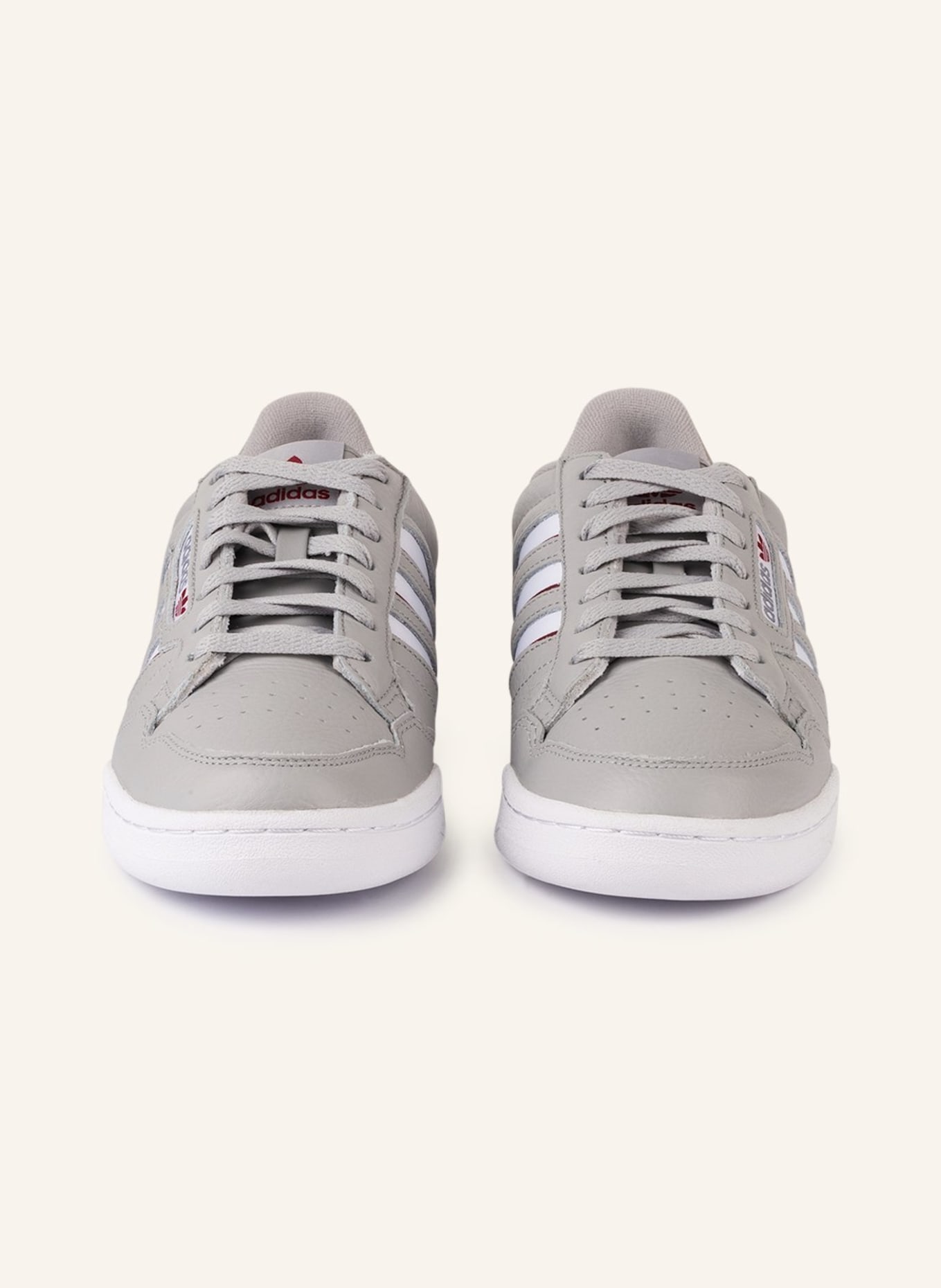 adidas Originals Sneakers CONTINENTAL 80, Color: GRAY/ DARK RED/ WHITE (Image 3)