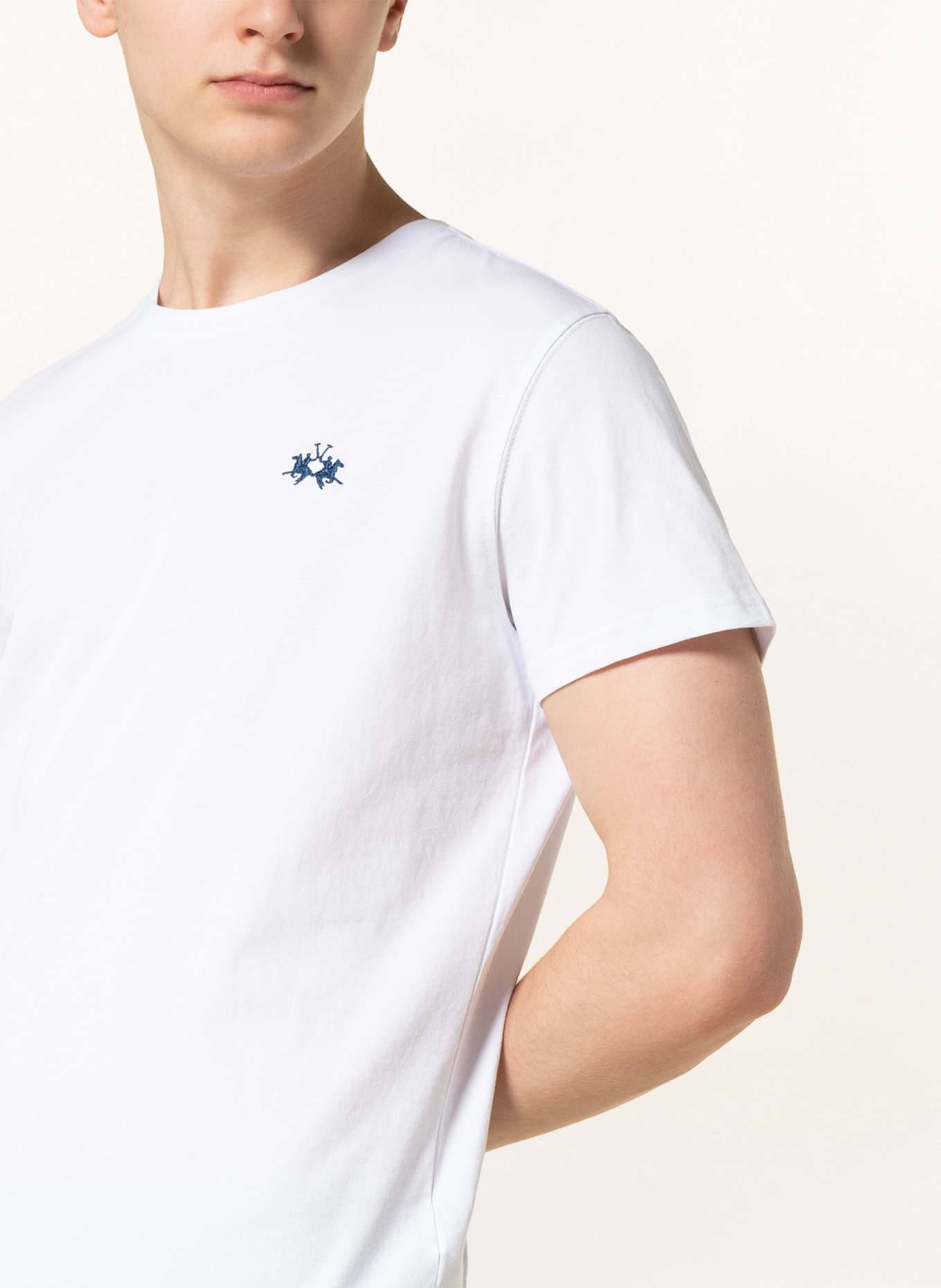 LA MARTINA T-shirt, Color: WHITE (Image 4)
