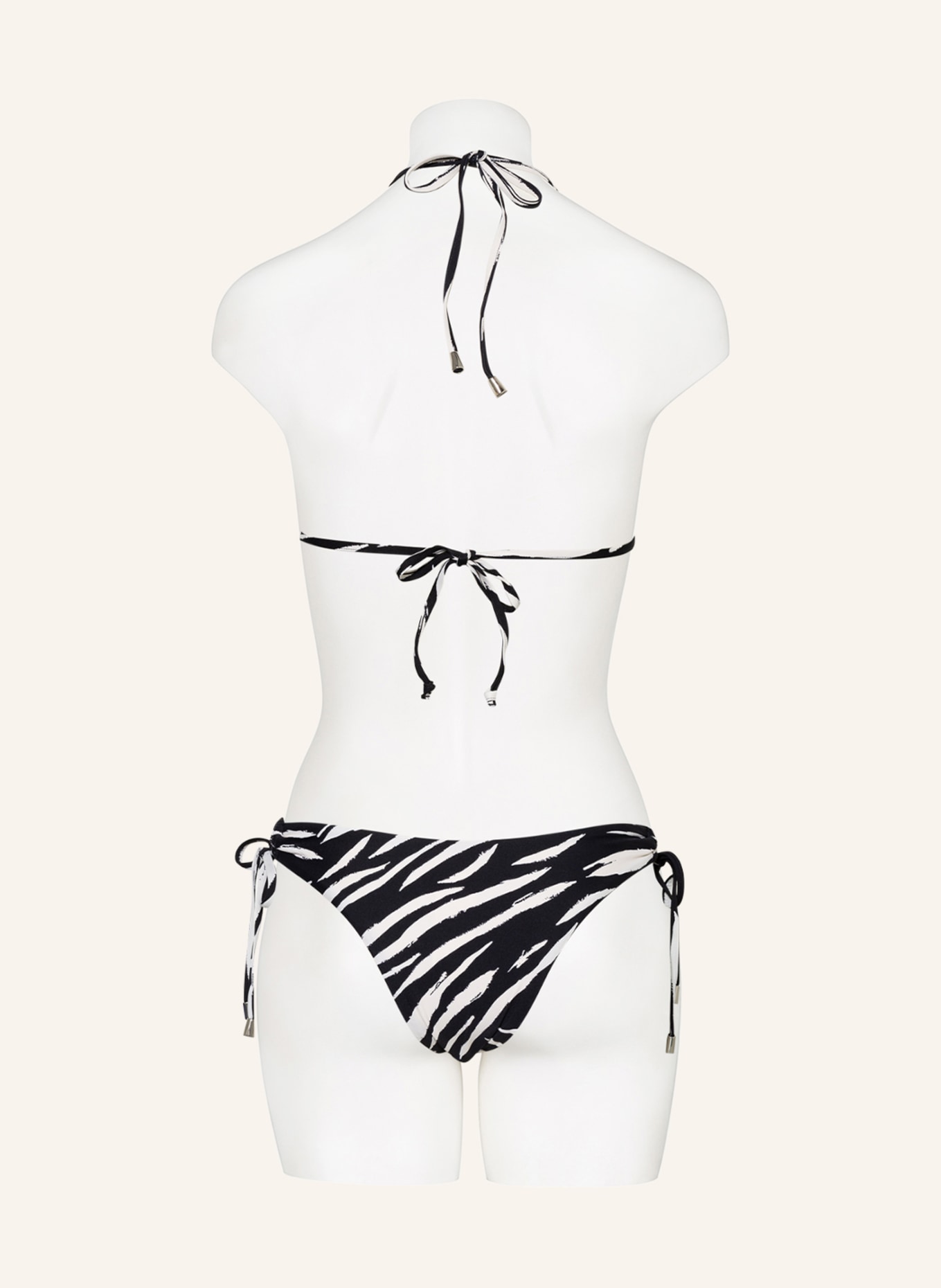 SEAFOLLY Brazilian bikini bottoms SKIN DEEP, Color: BLACK/ ECRU (Image 3)