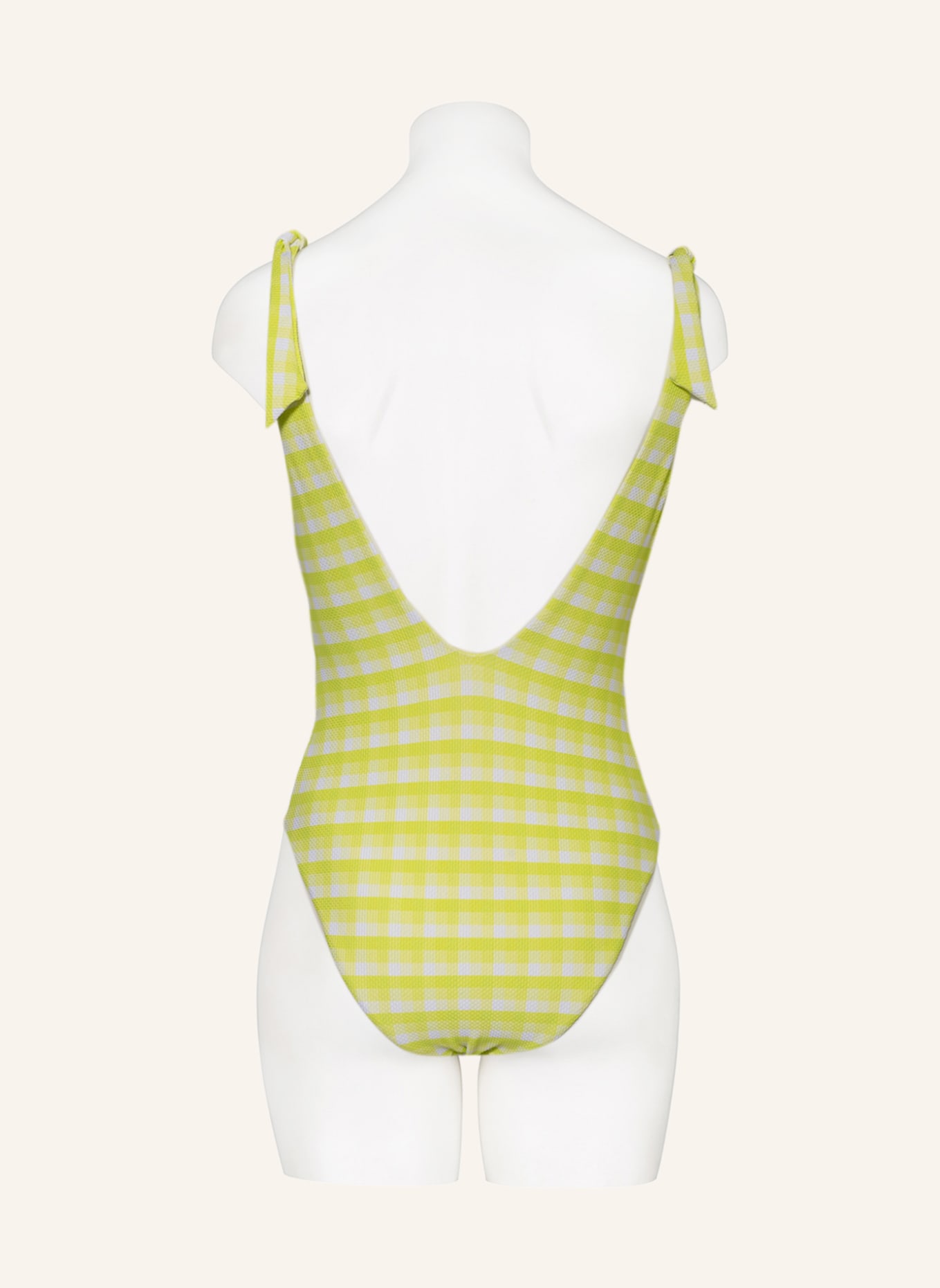 SEAFOLLY Swimsuit PORTOFINO, Color: LIGHT GREEN/ WHITE (Image 3)