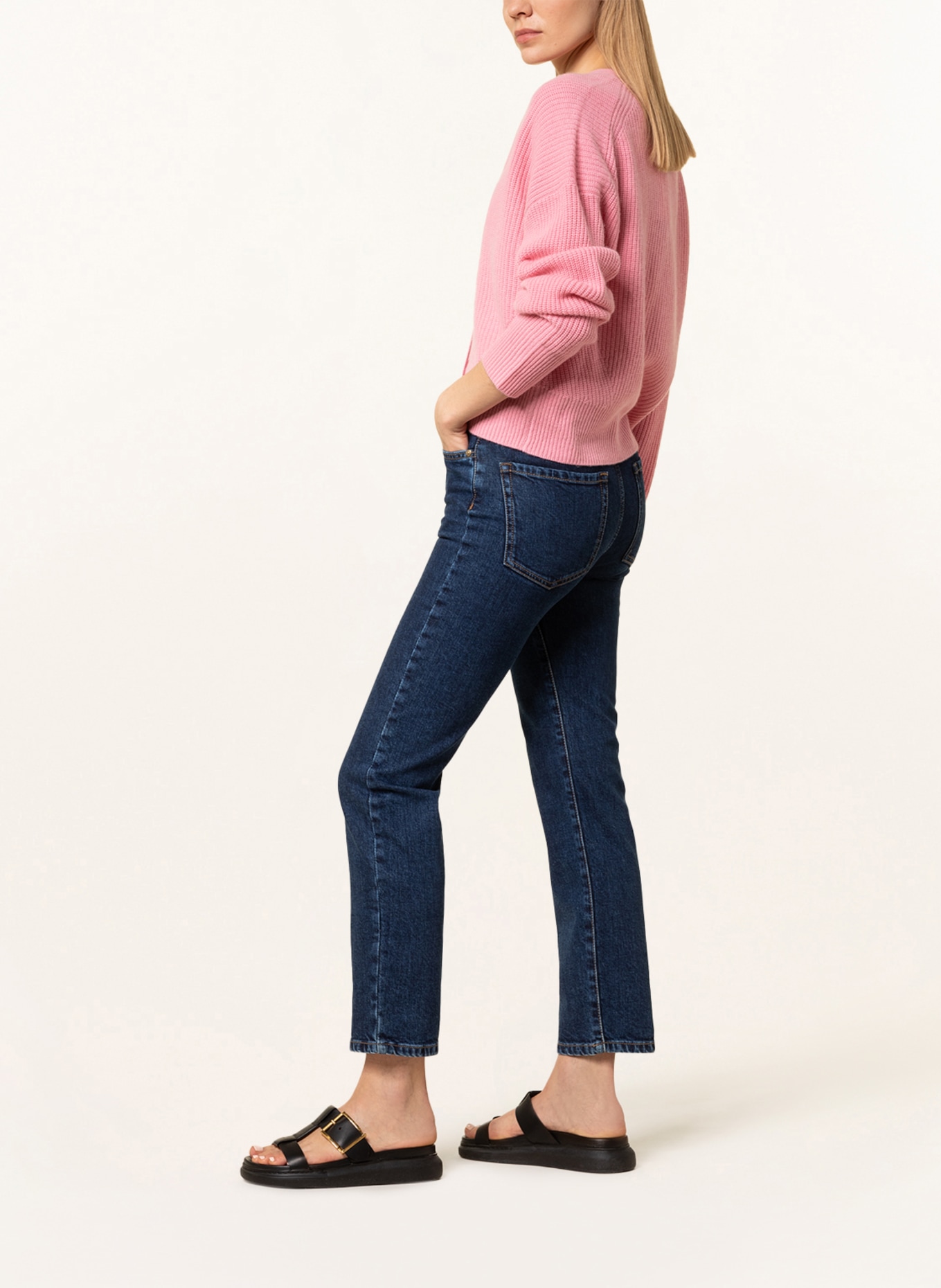 WEEKEND MaxMara Straight Jeans KOALA, Farbe: 001 NAVY (Bild 4)