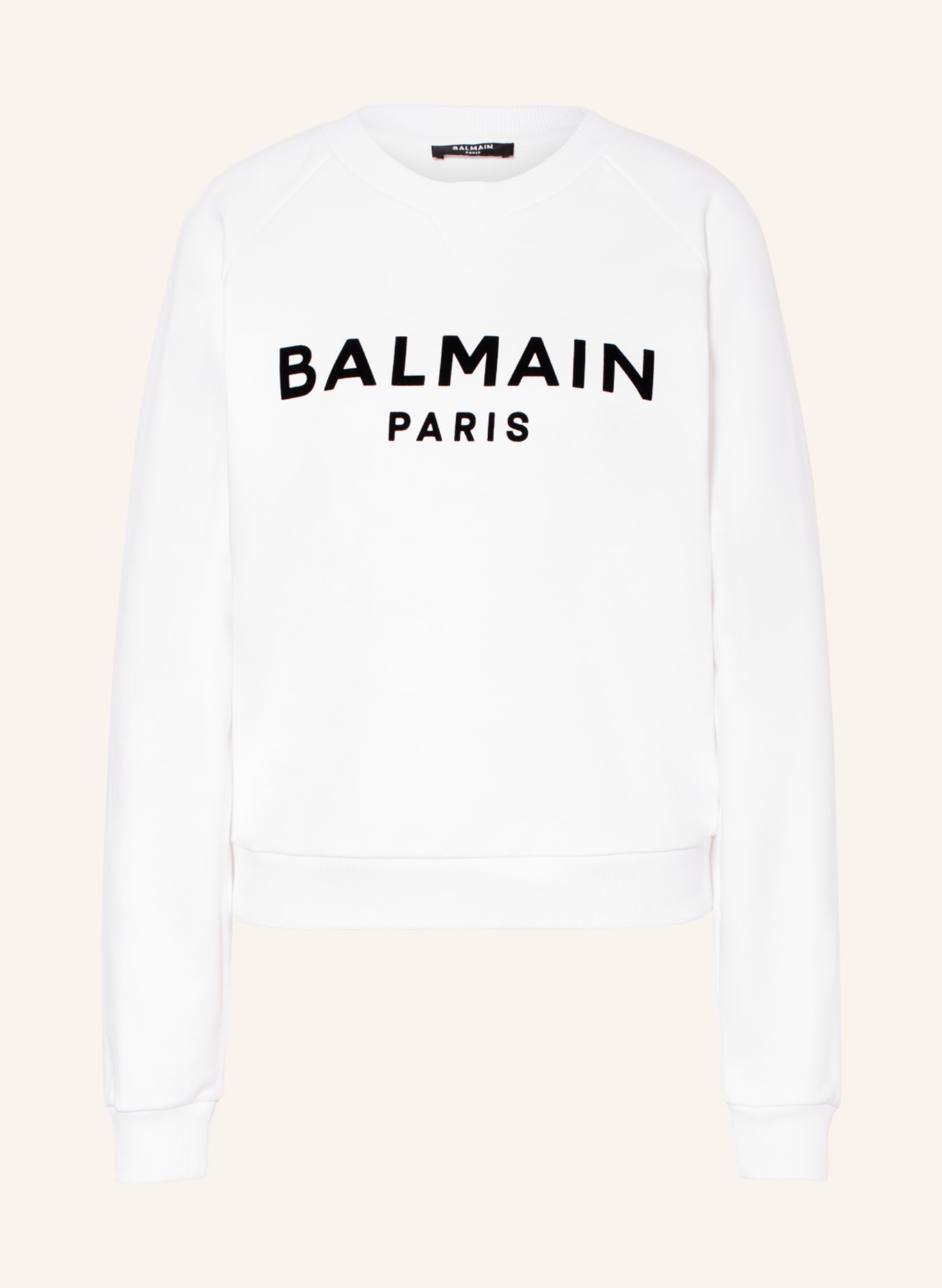 BALMAIN Sweatshirt, Color: WHITE (Image 1)