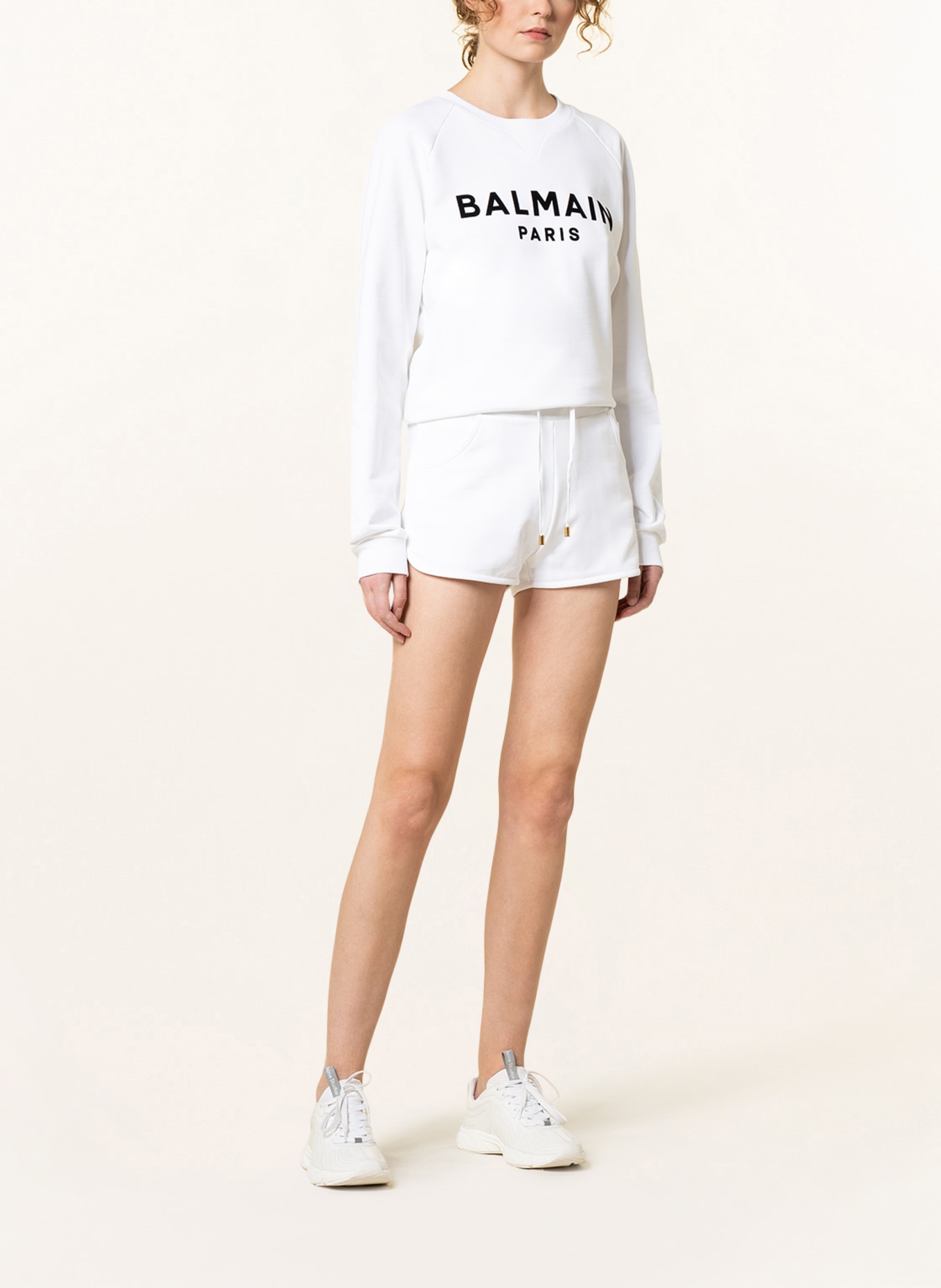 BALMAIN Sweatshirt, Color: WHITE (Image 2)