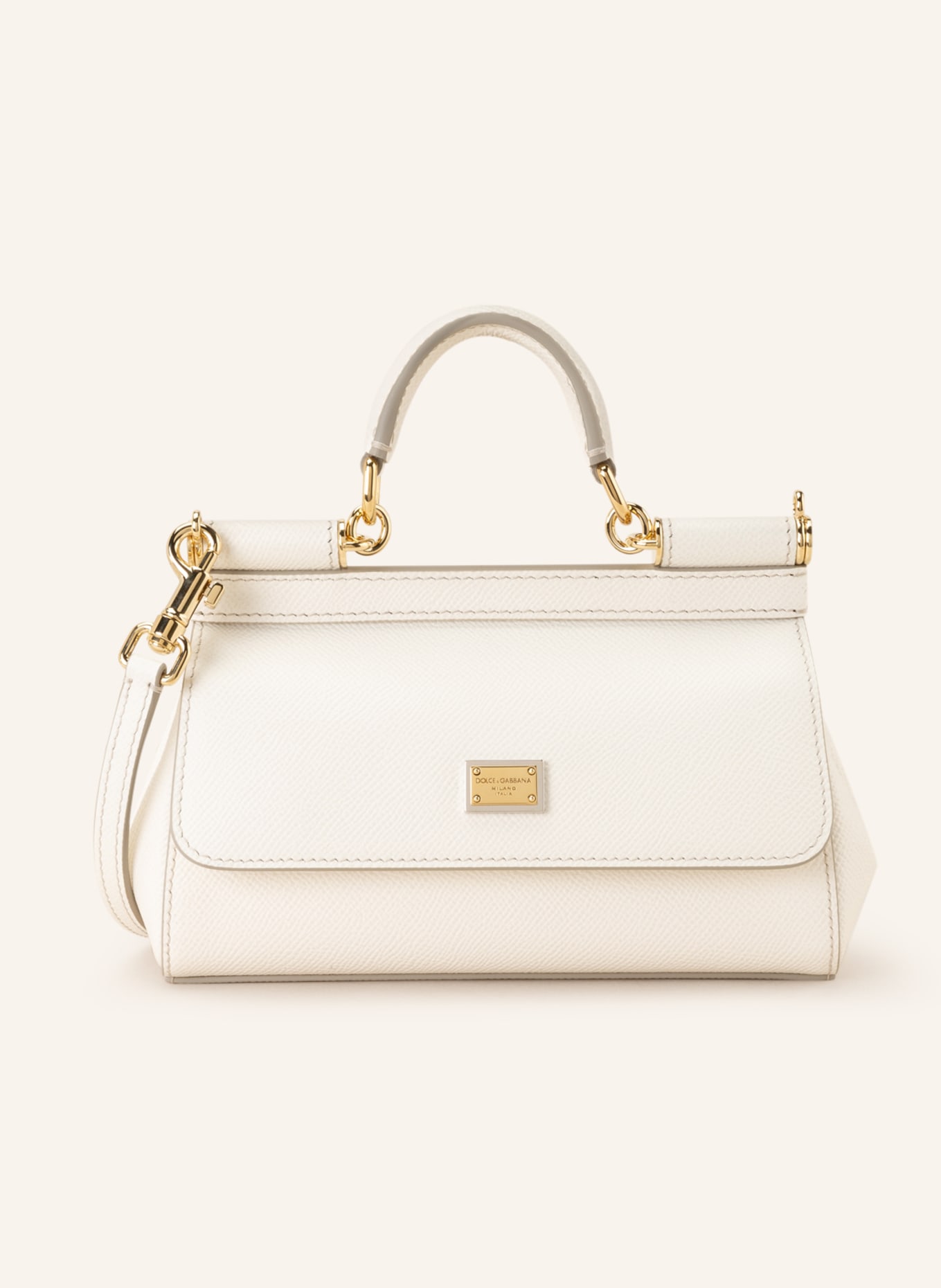 DOLCE & GABBANA Handbag SICILY SMALL, Color: WHITE (Image 1)