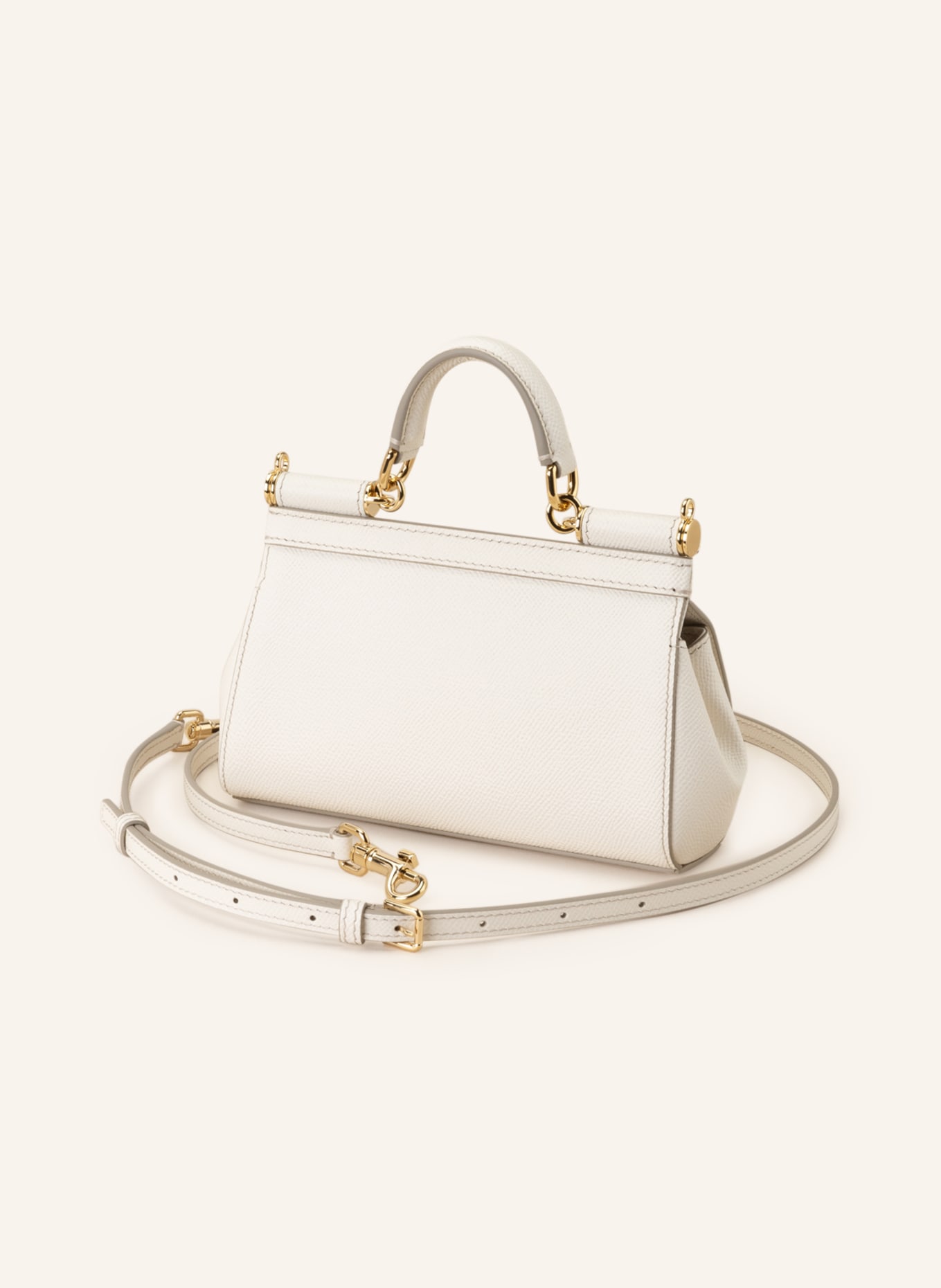 DOLCE & GABBANA Handbag SICILY SMALL, Color: WHITE (Image 2)