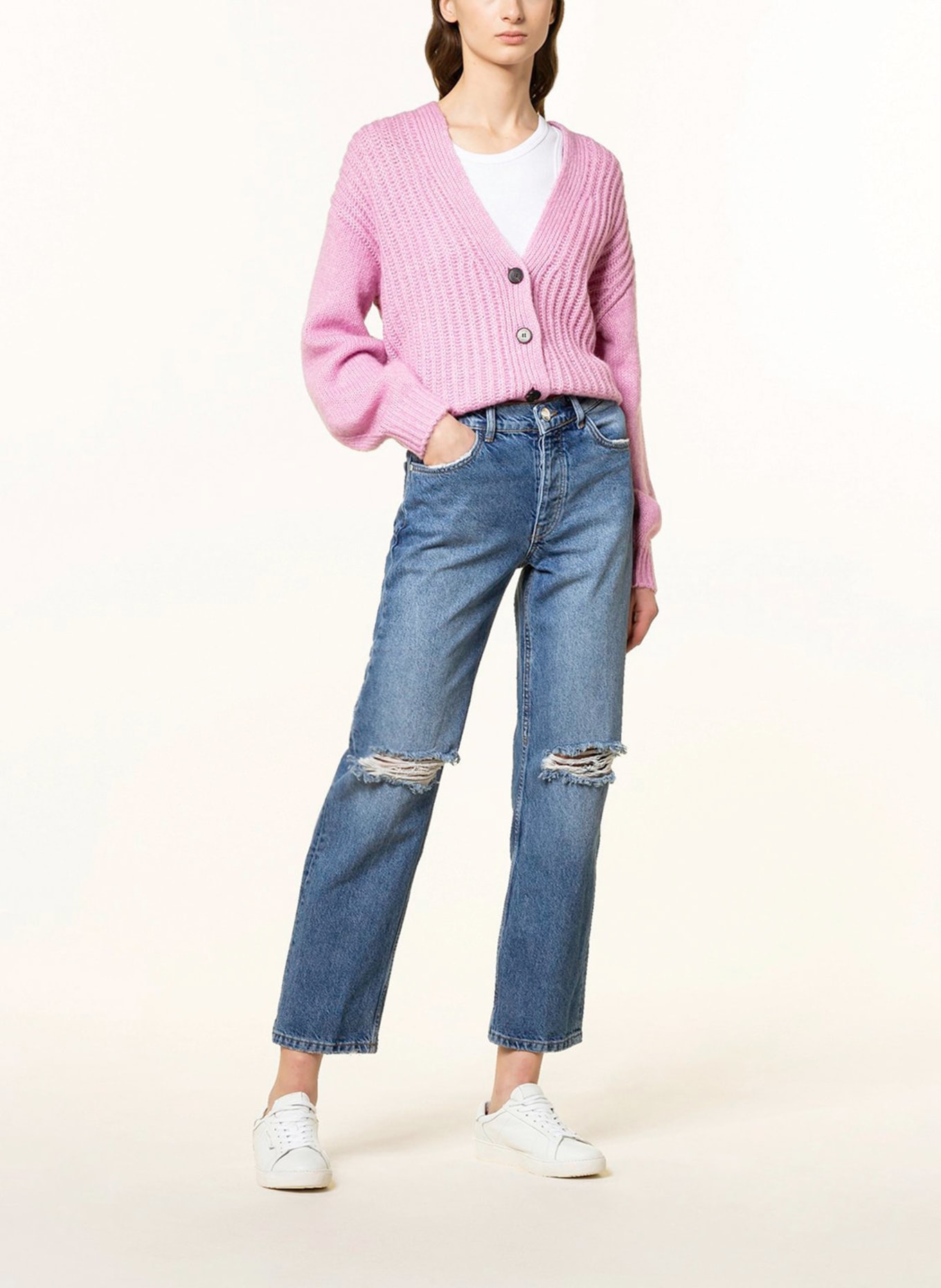 GOLDGARN DENIM Straight Jeans LINDENHOF, Farbe: 1010 Vintageblue (Bild 2)
