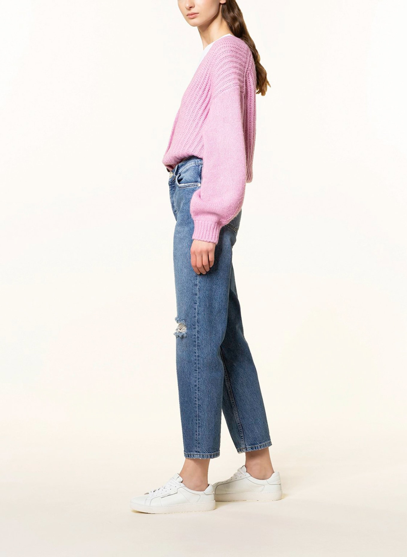 GOLDGARN DENIM Straight Jeans LINDENHOF, Farbe: 1010 Vintageblue (Bild 4)