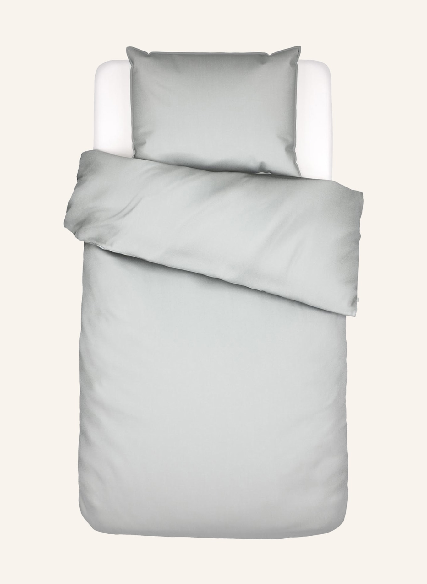ESSENZA Bettwäsche MINTE: HELLGRAU