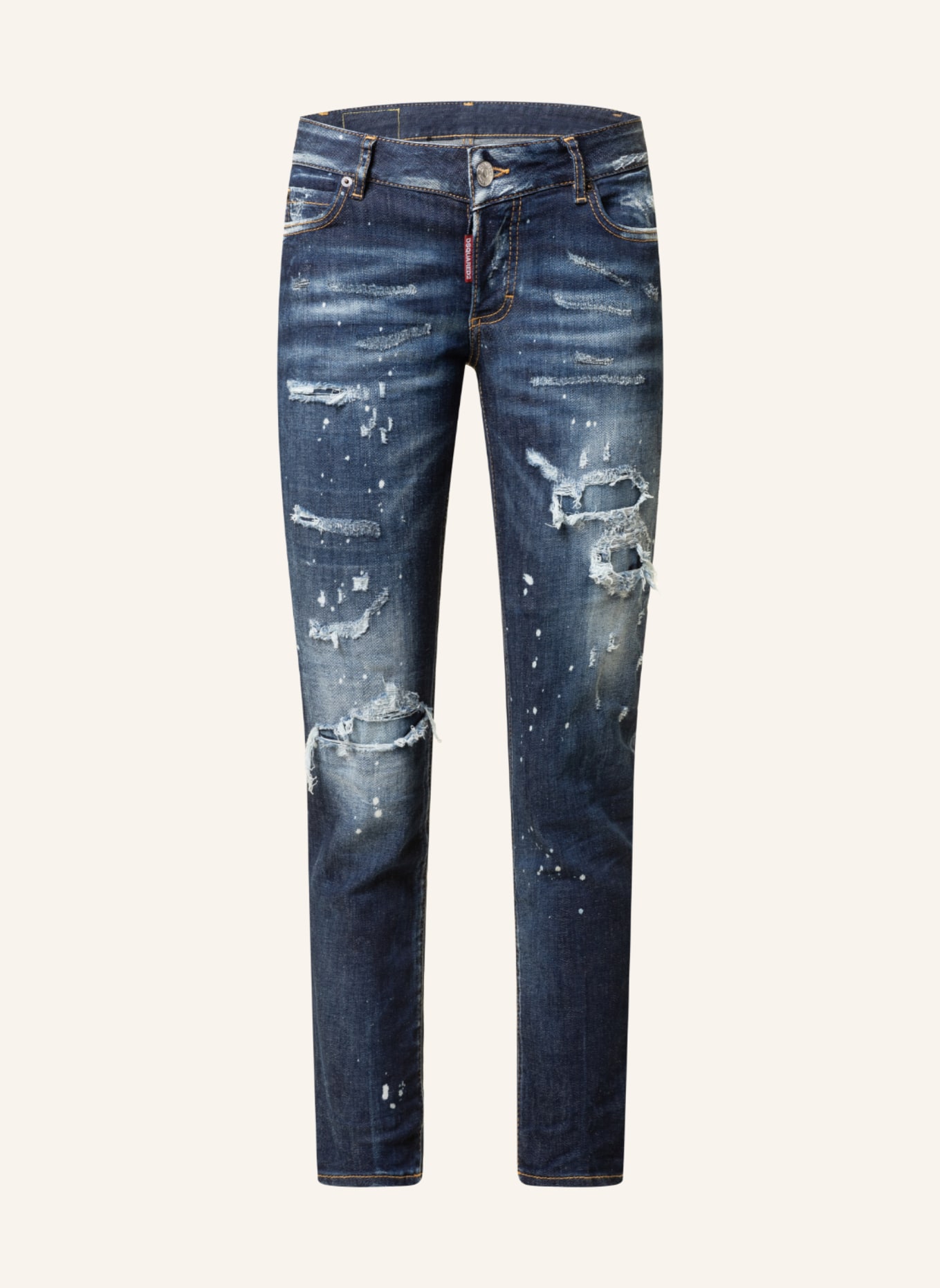 DSQUARED2 Destroyed jeans JENNIFER, Color: 470 NAVY BLUE (Image 1)