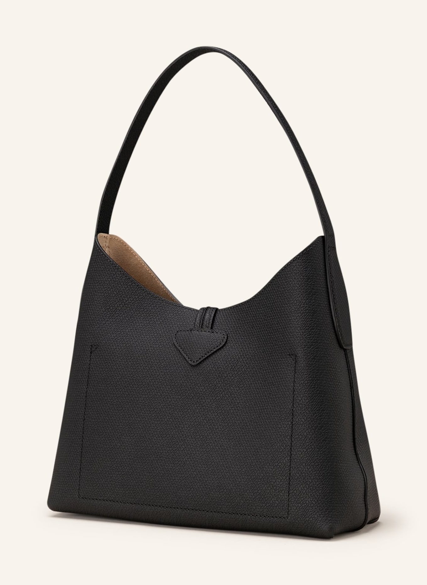LONGCHAMP Hobo-Bag ROSEAU: SCHWARZ