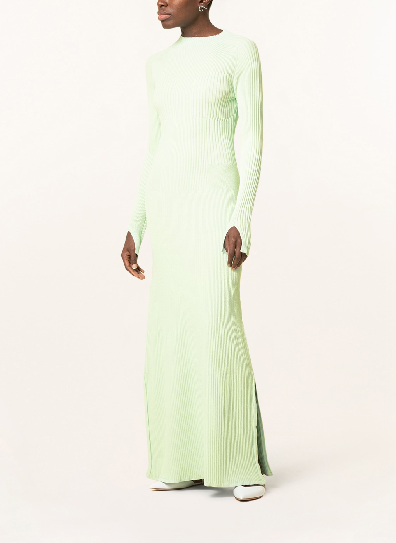 AERON Knit dress LARA, Color: MINT (Image 2)