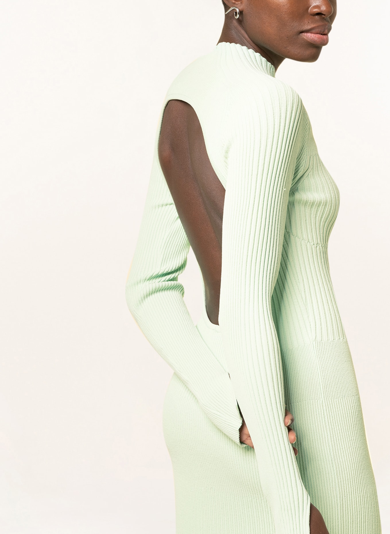 AERON Knit dress LARA, Color: MINT (Image 4)