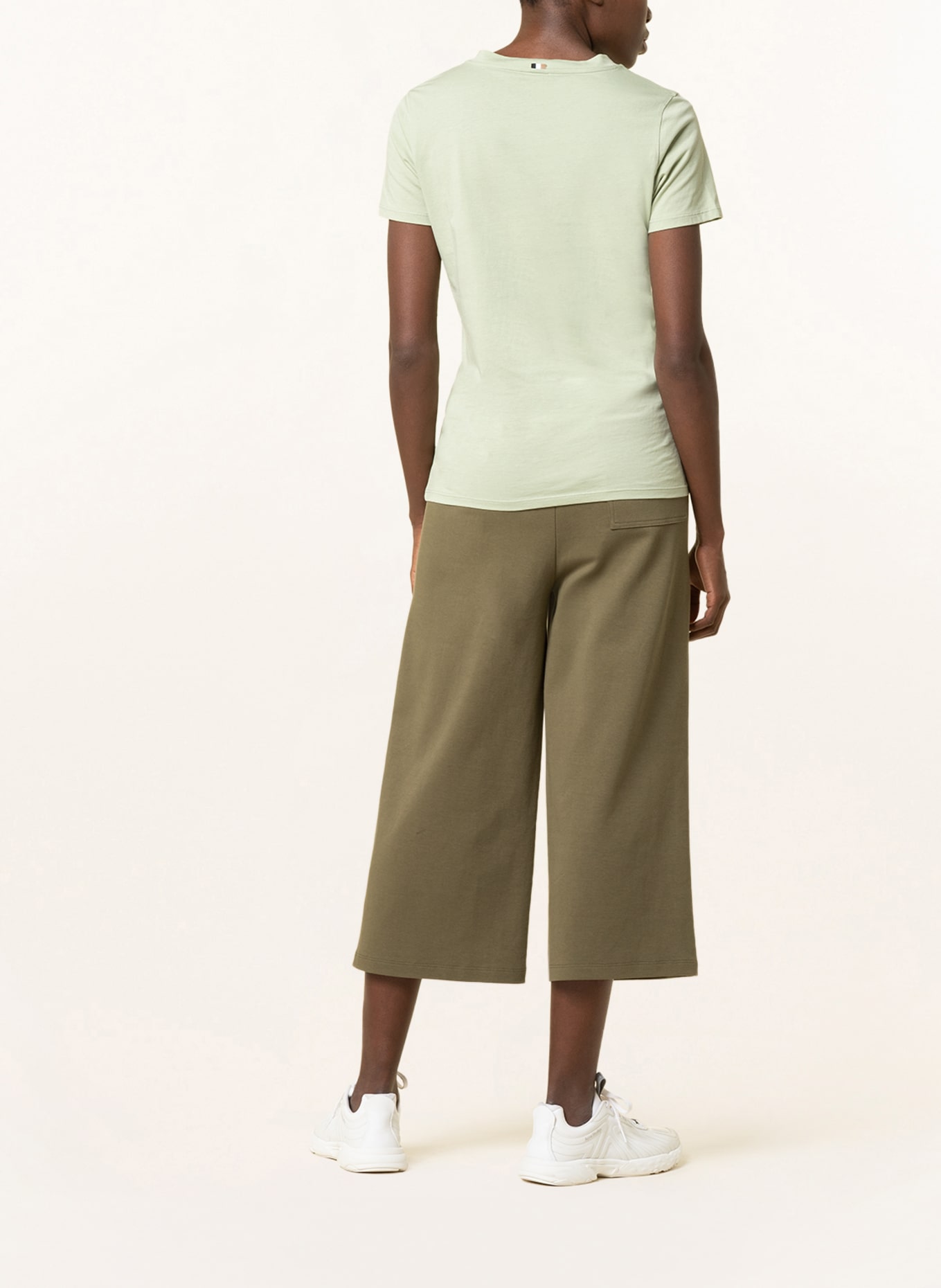 BOSS T-Shirt ELOGO: LIGHT GREEN