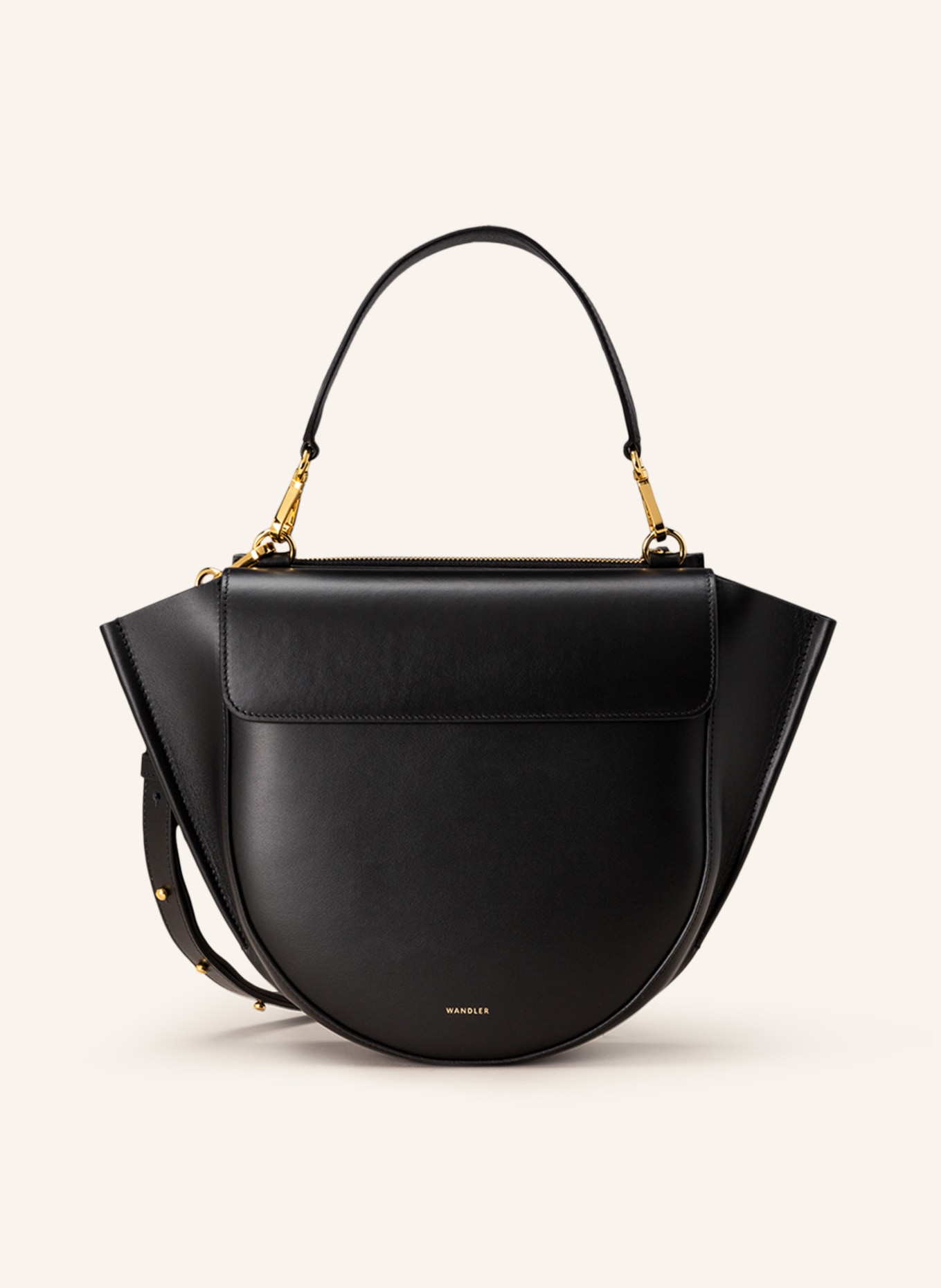 Hortensia medium leather shoulder bag 2025