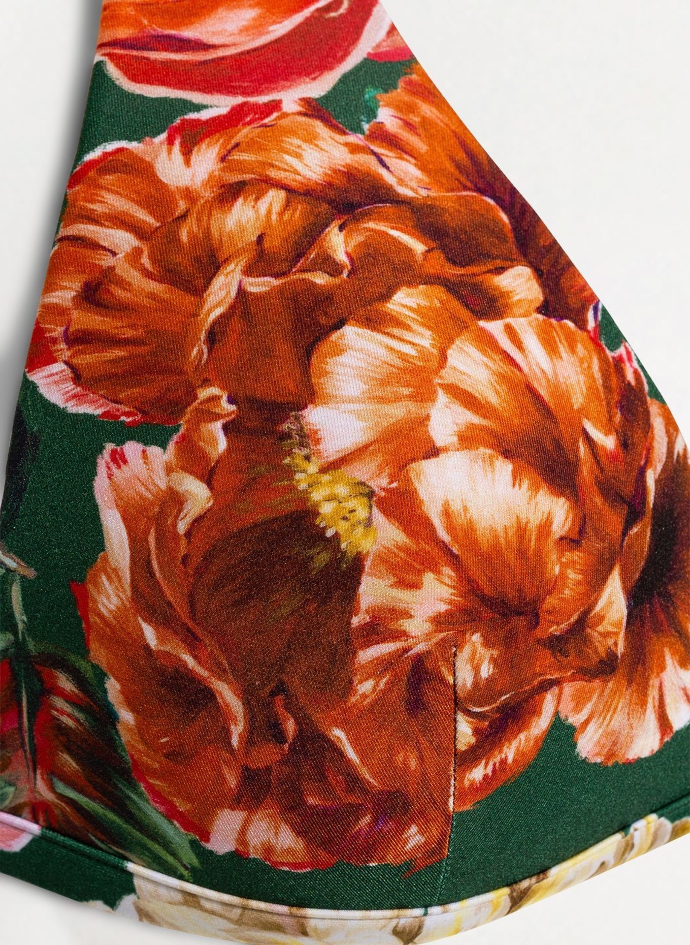 ANDRES SARDA Triangle bikini top WOOLF , Color: GREEN/ ORANGE/ YELLOW (Image 4)
