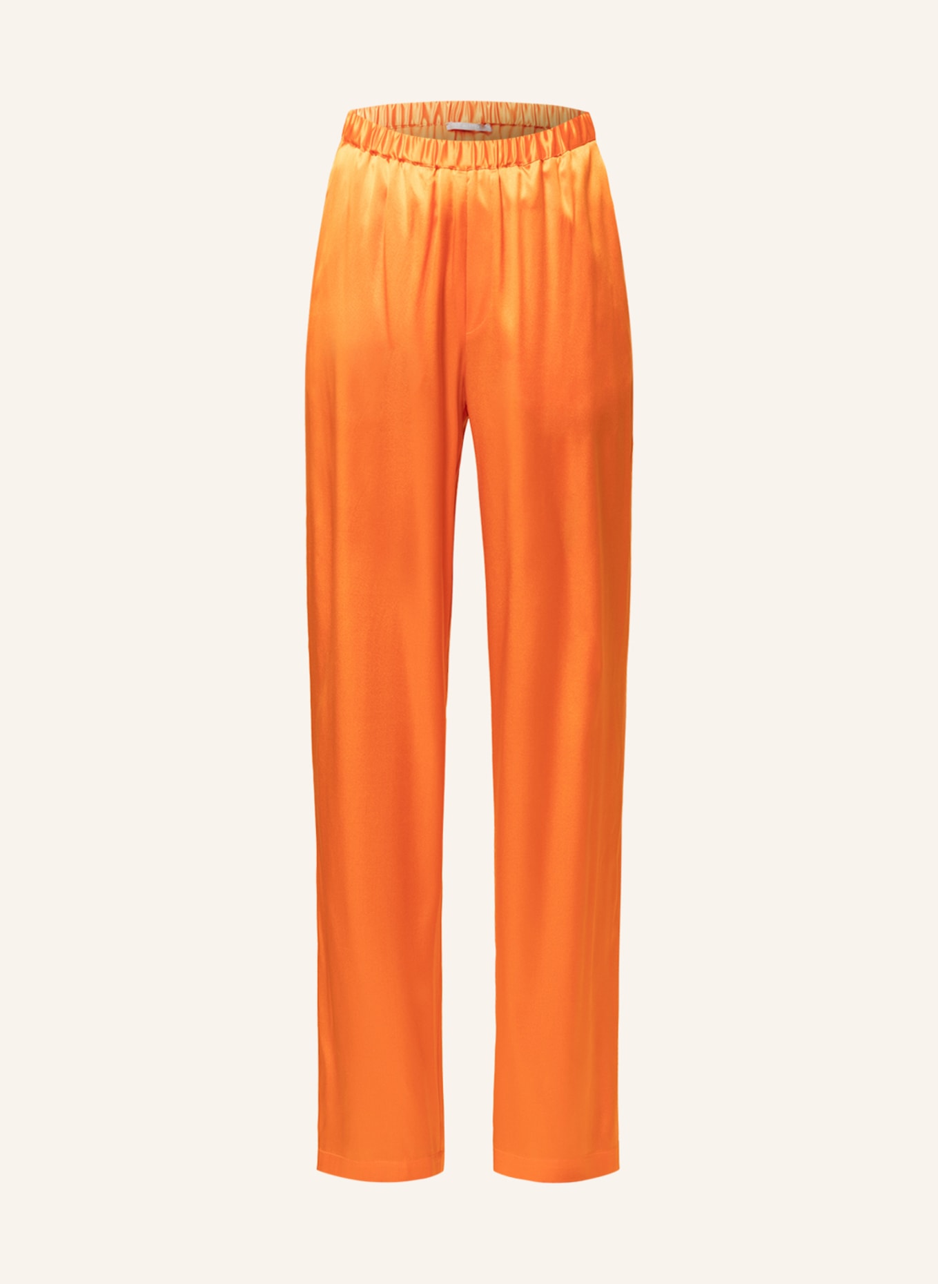 (THE MERCER) N.Y. Silk pants , Color: ORANGE (Image 1)