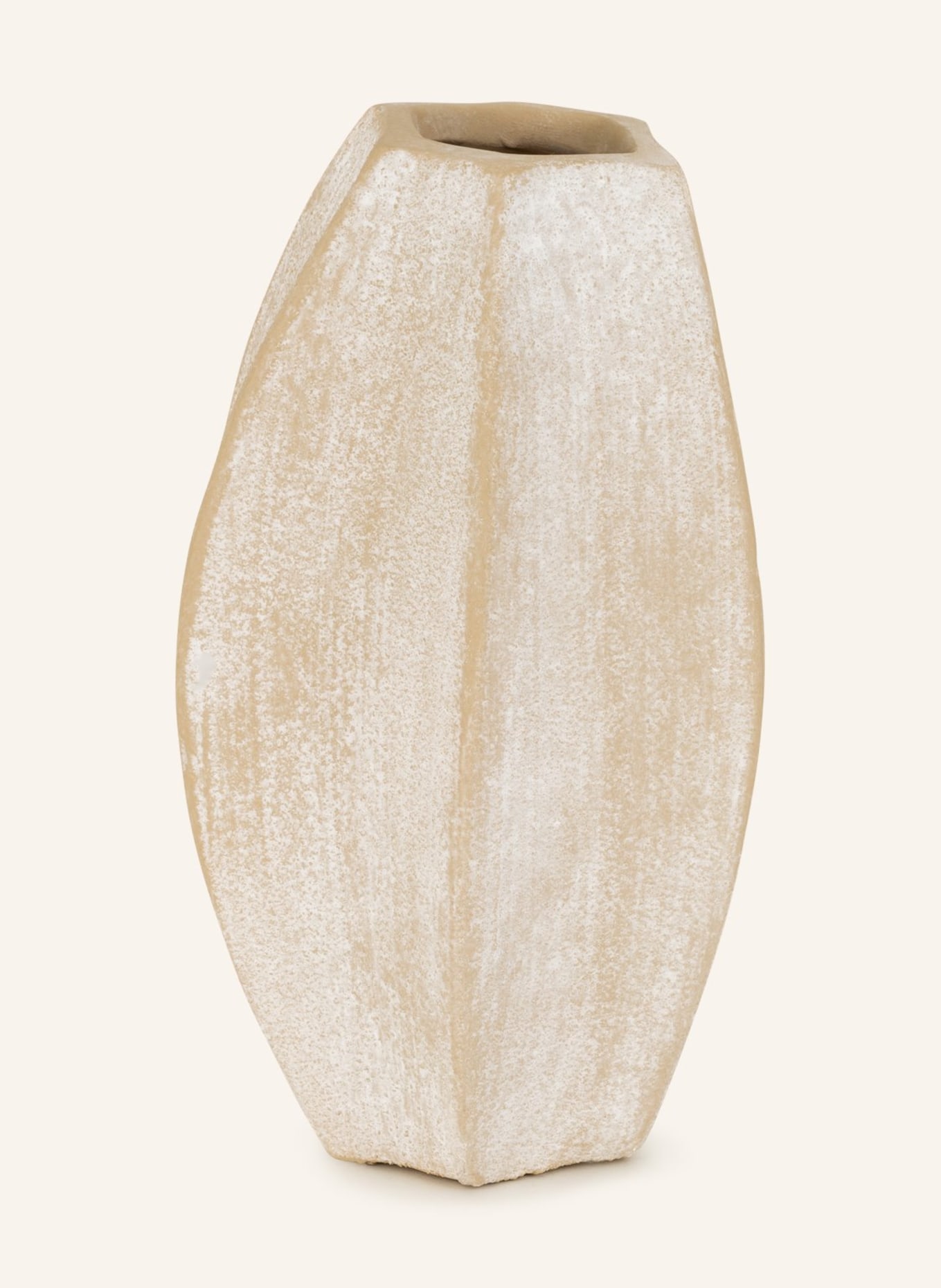 URBAN NATURE CULTURE AMSTERDAM Vase CARAMBOLA, Farbe: CREME (Bild 2)