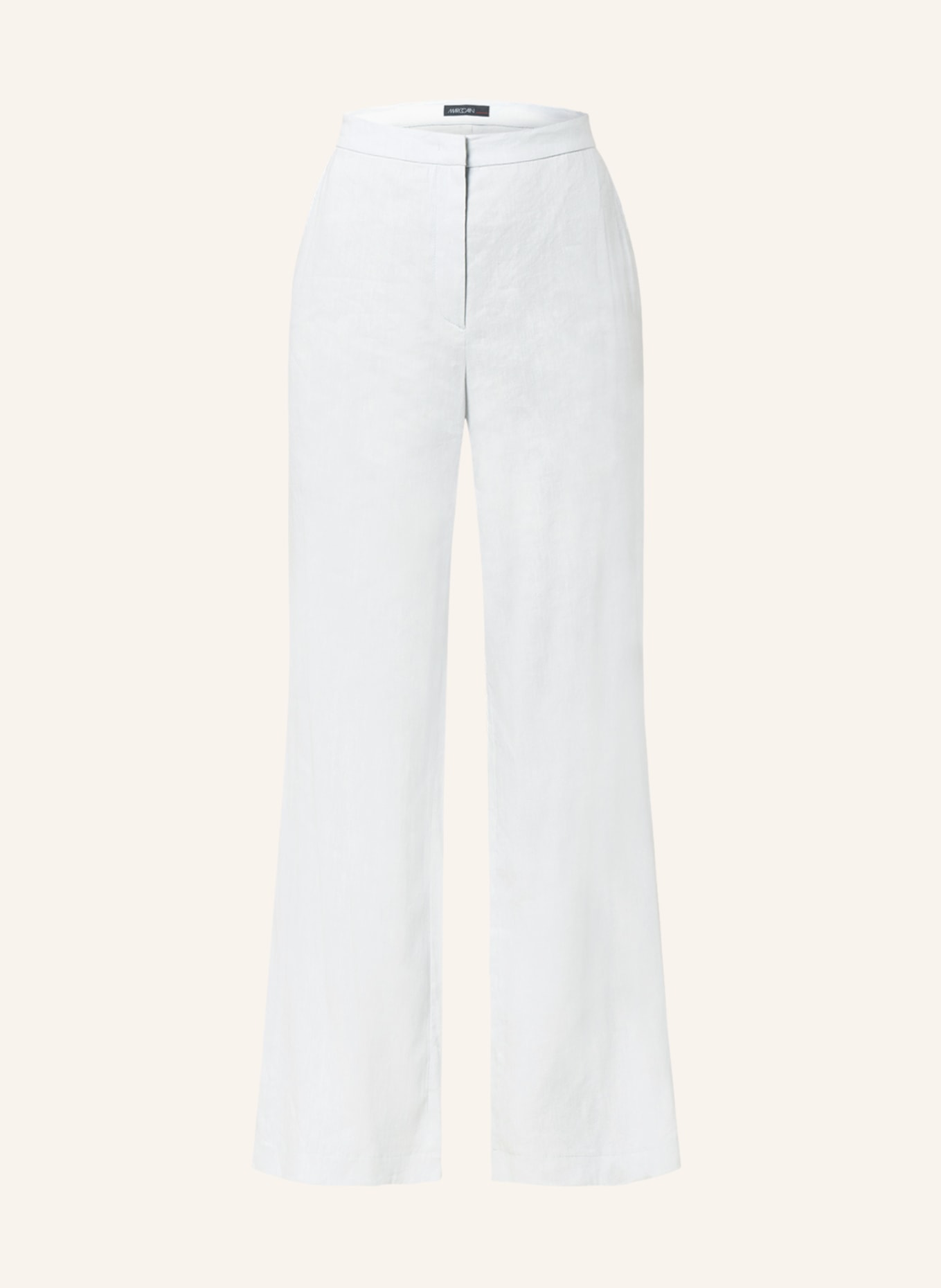 Ladies wide leg linen trousers shop