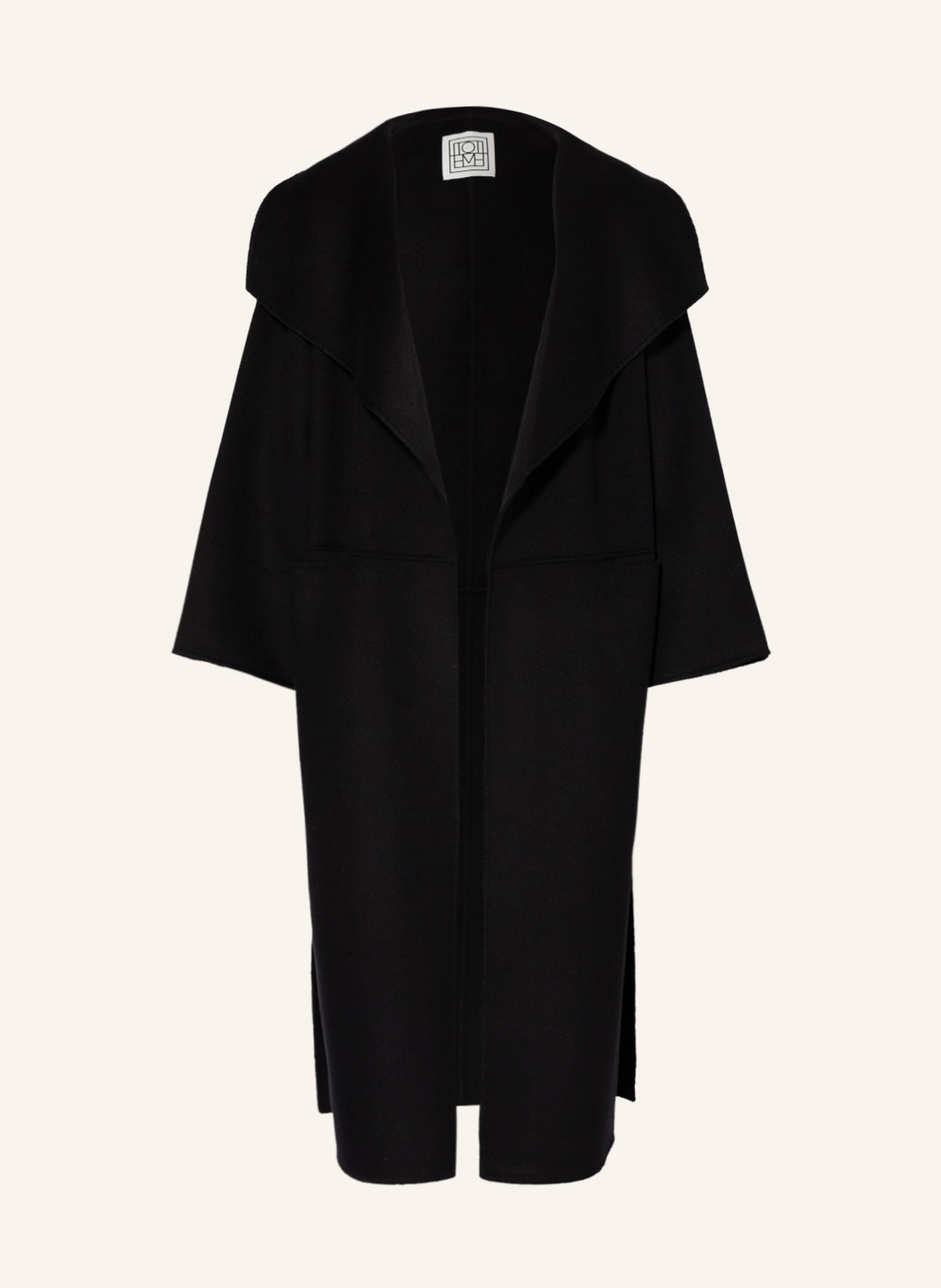 TOTEME Wool coat, Color: BLACK (Image 1)