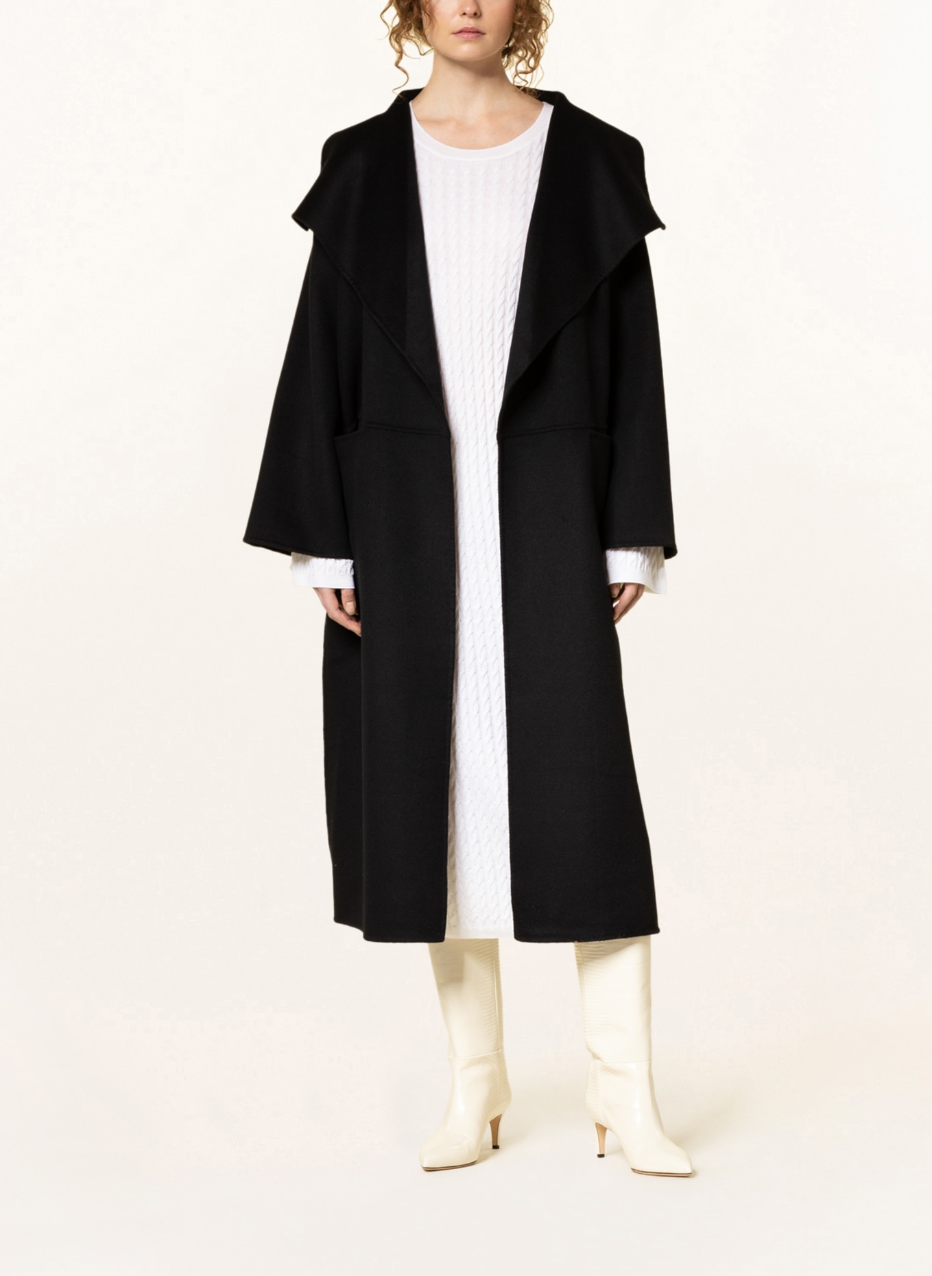 TOTEME Wool coat, Color: BLACK (Image 2)