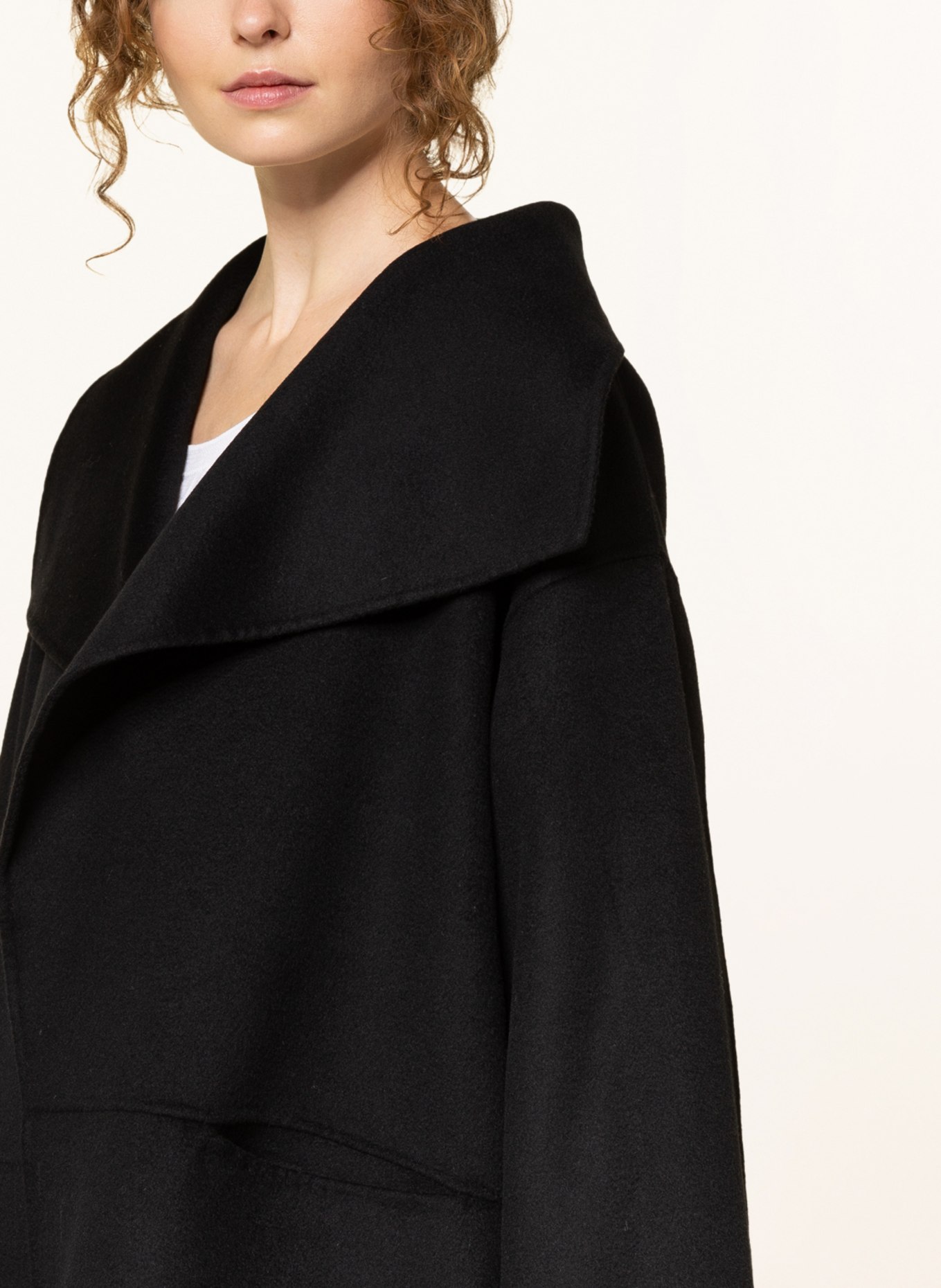 TOTEME Wool coat, Color: BLACK (Image 4)