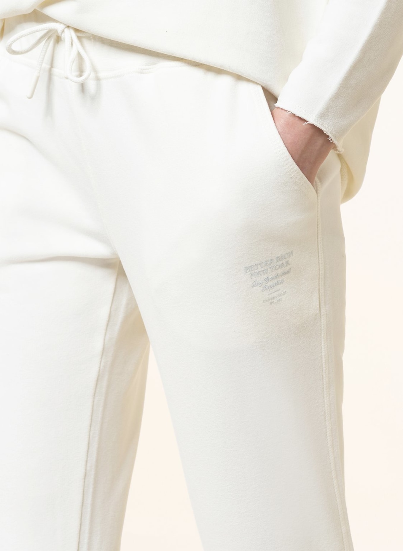 BETTER RICH Sweatpants, Color: ECRU (Image 5)