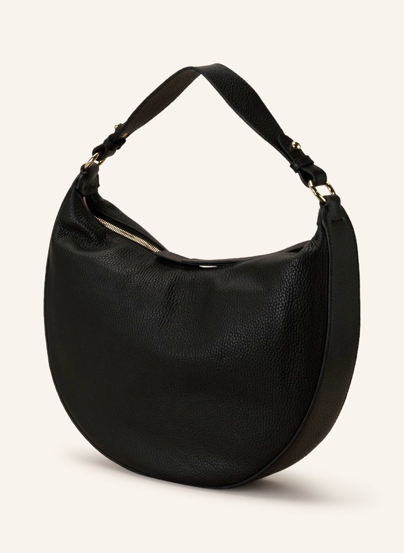 abro Hobo bag LULU SMALL, Color: BLACK (Image 2)