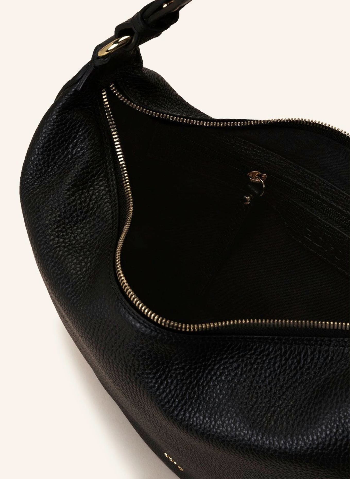 abro Hobo bag LULU SMALL, Color: BLACK (Image 3)