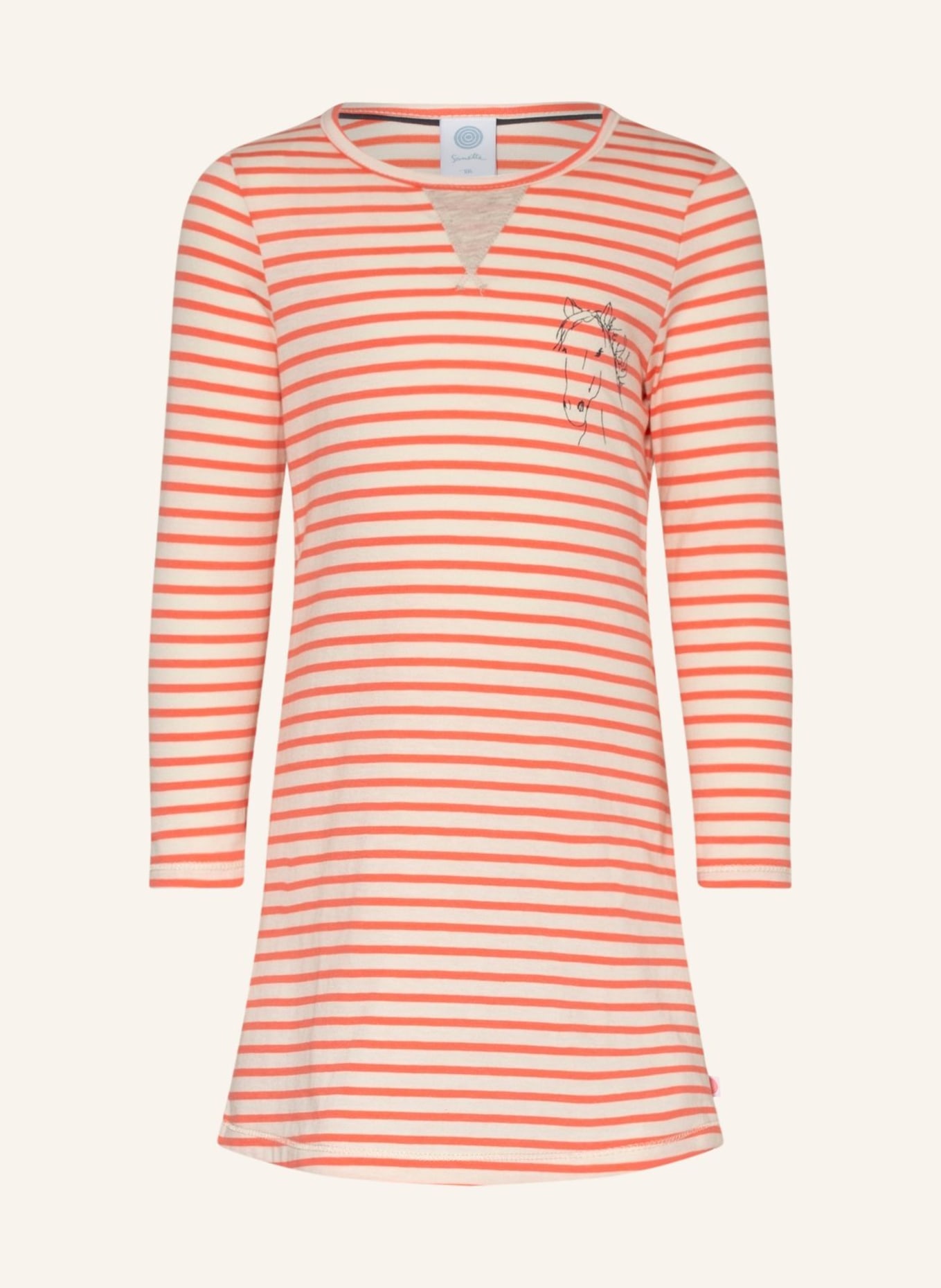 Sanetta Noční košile, Barva: LOSOSOVÁ/ KRÉMOVÁ (Obrázek 1)
