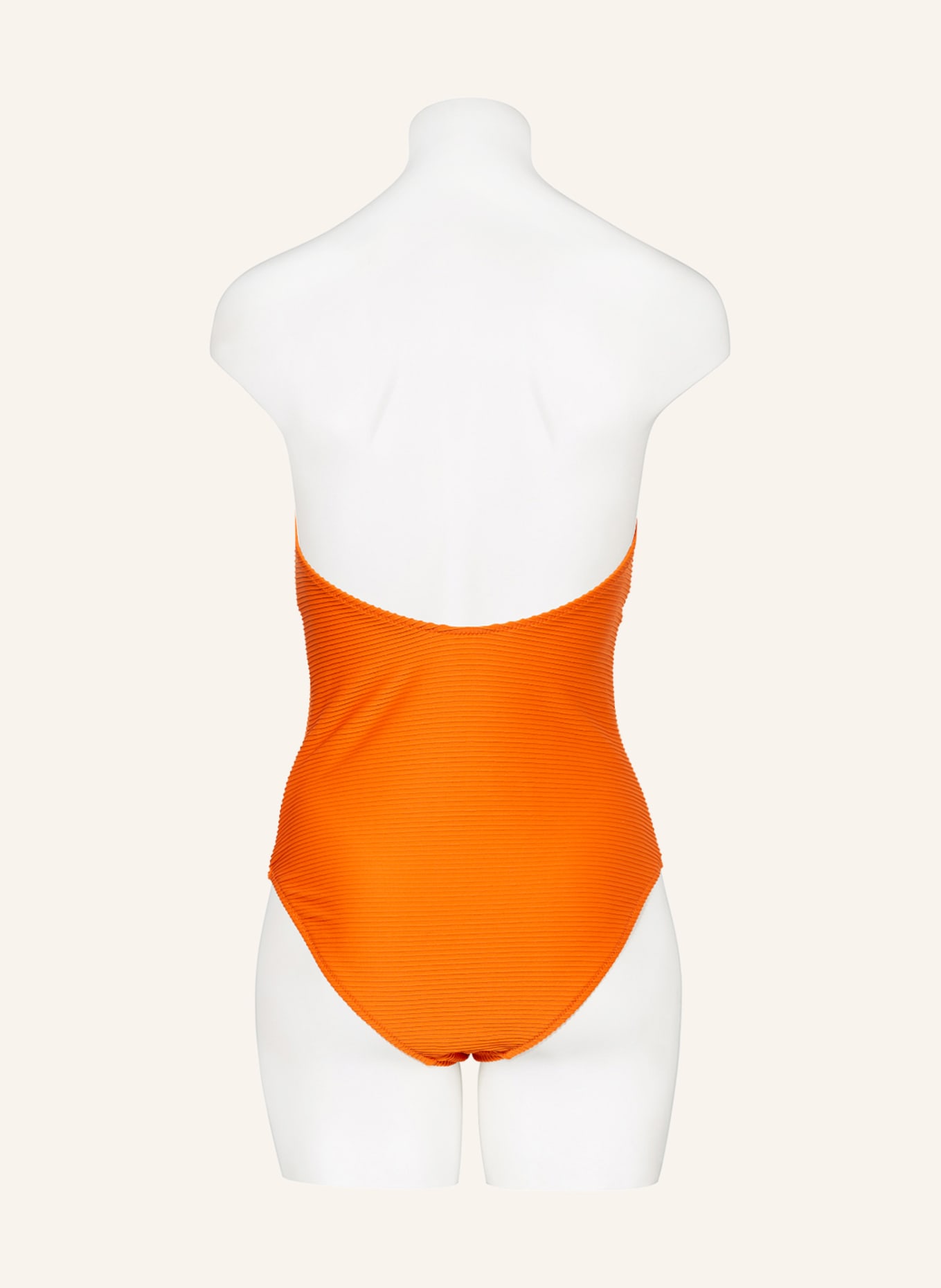heidi klein Bandeau swimsuit SUNSET TREMEZZO, Color: ORANGE (Image 5)