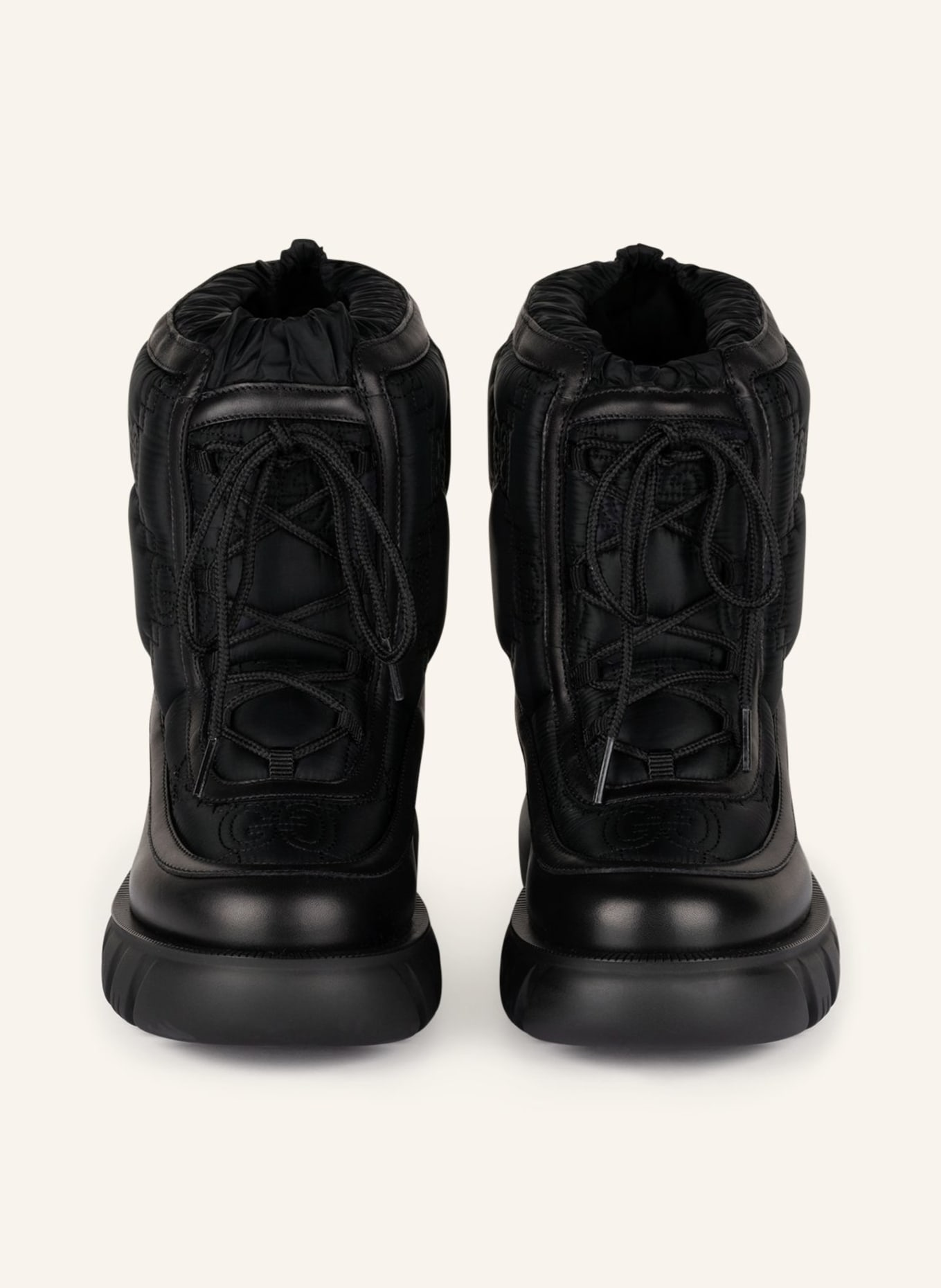 GUCCI Lace-up boots, Color: 1000 BLACK/NERO/BLACK (Image 3)