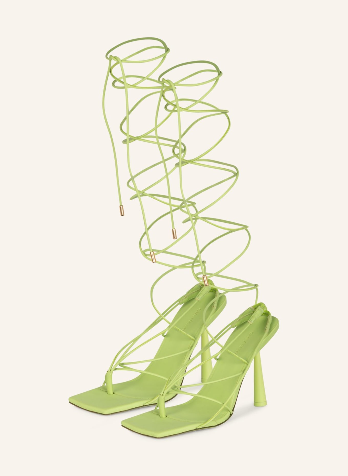 GIA BORGHINI Sandals ROSIE 6, Color: LIGHT GREEN (Image 1)