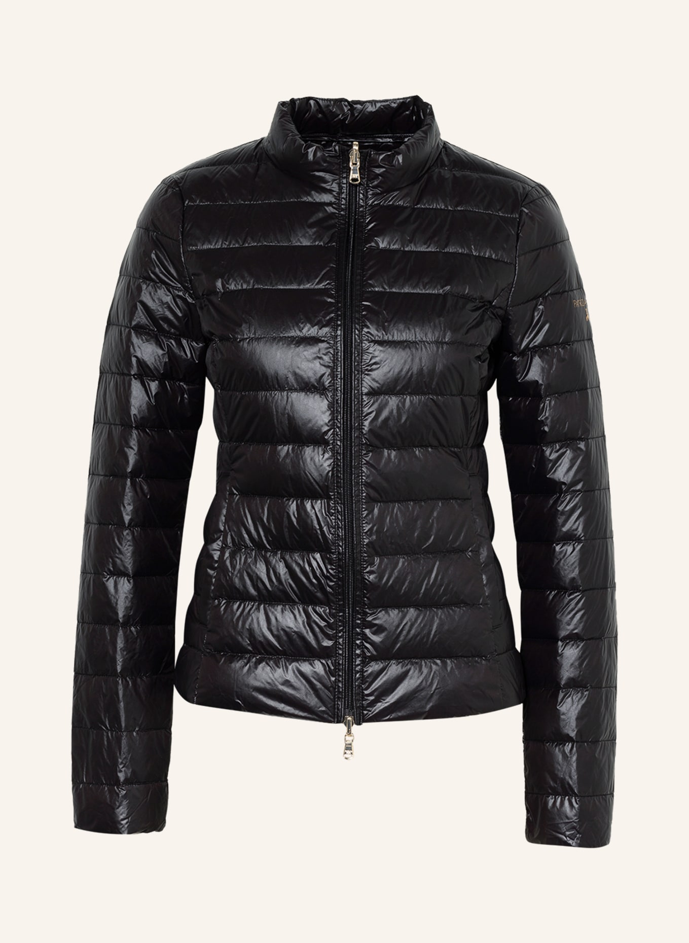 PATRIZIA PEPE Lightweight down jacket, reversible, Color: BLACK (Image 1)