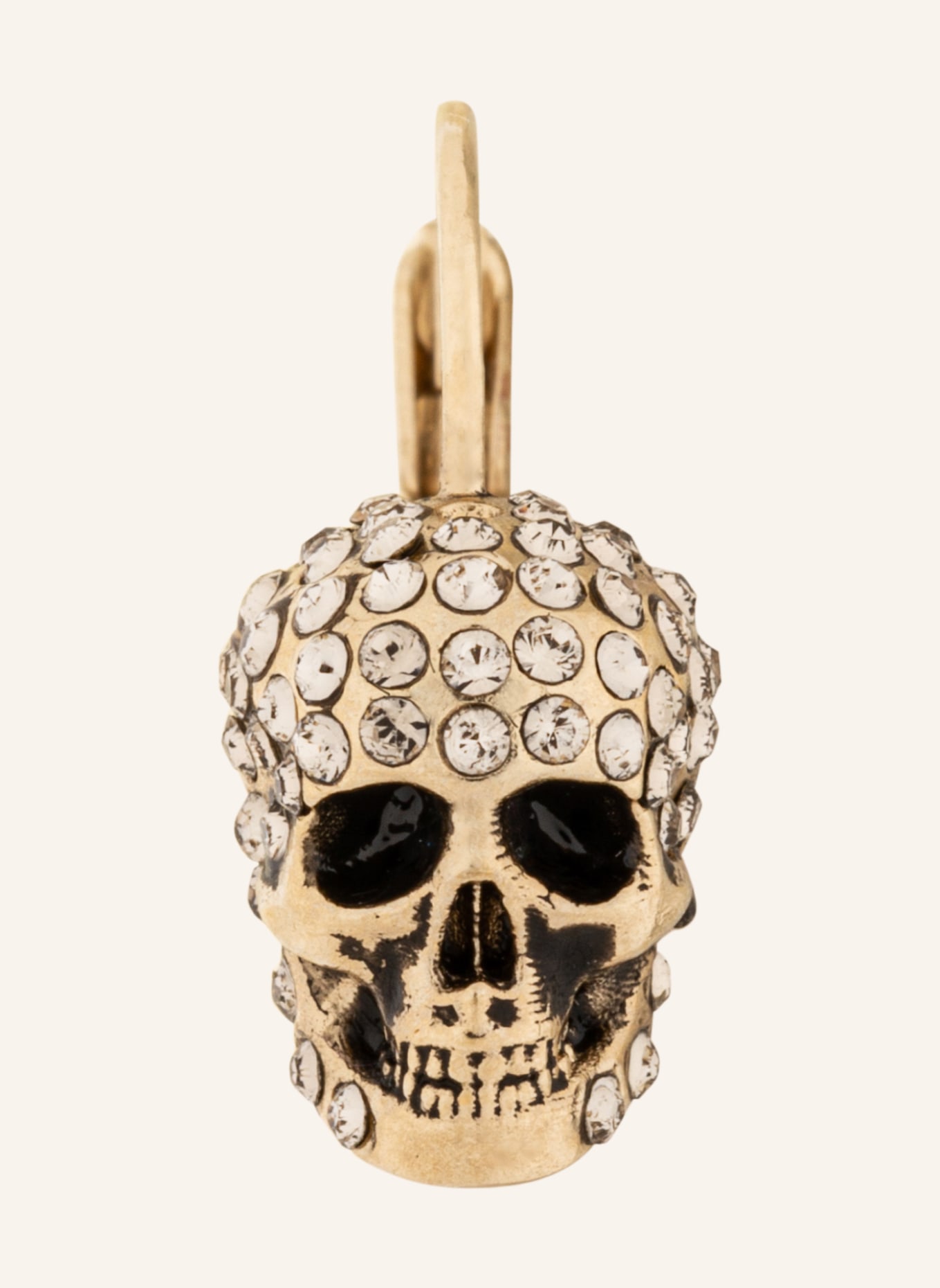 Alexander McQUEEN Earrings with Swarovski crystals, Color: GOLD (Image 1)
