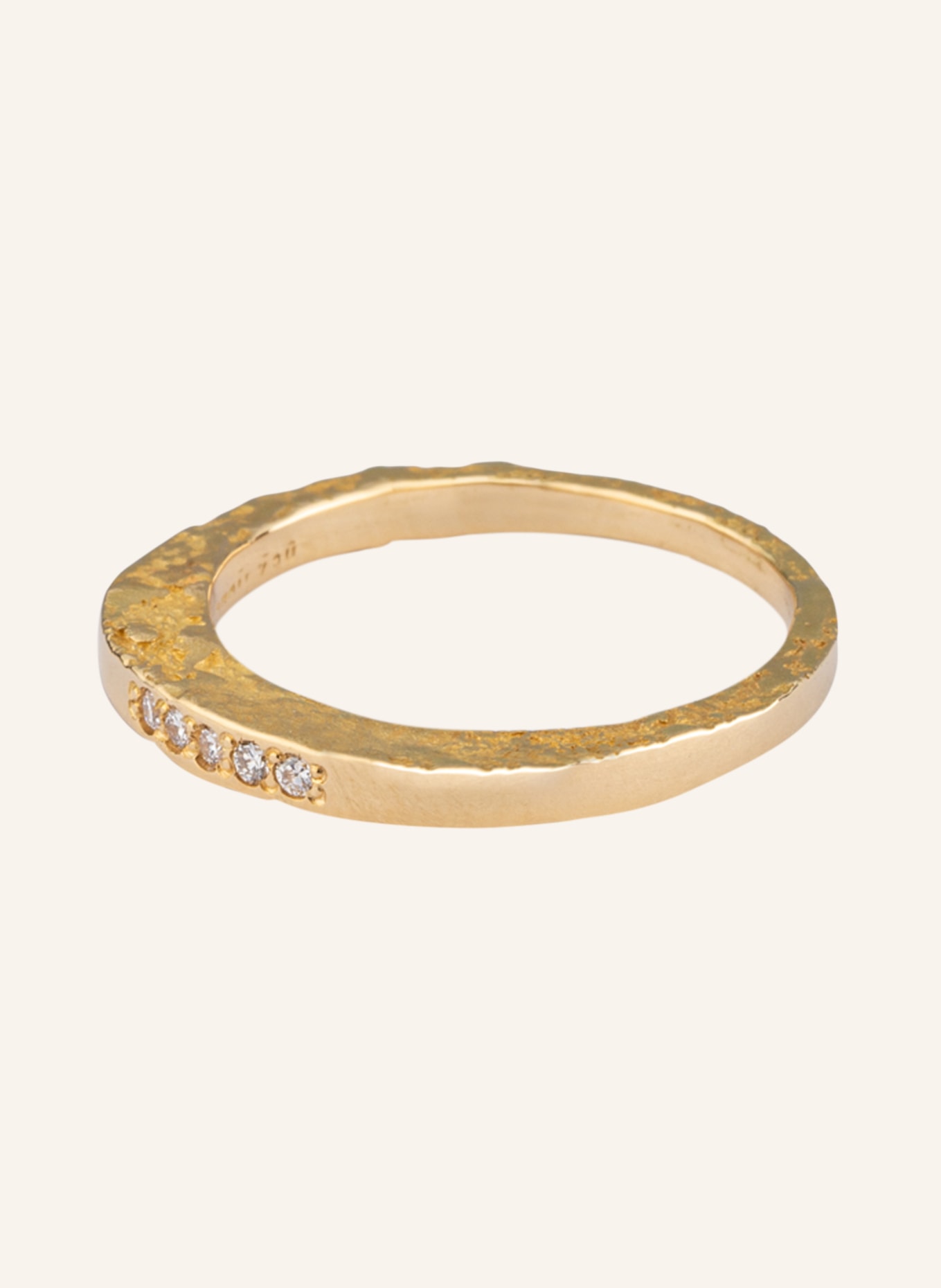ELHANATI Ring PALOMA MOON FIVE mit Diamanten, Farbe: GOLD (Bild 1)