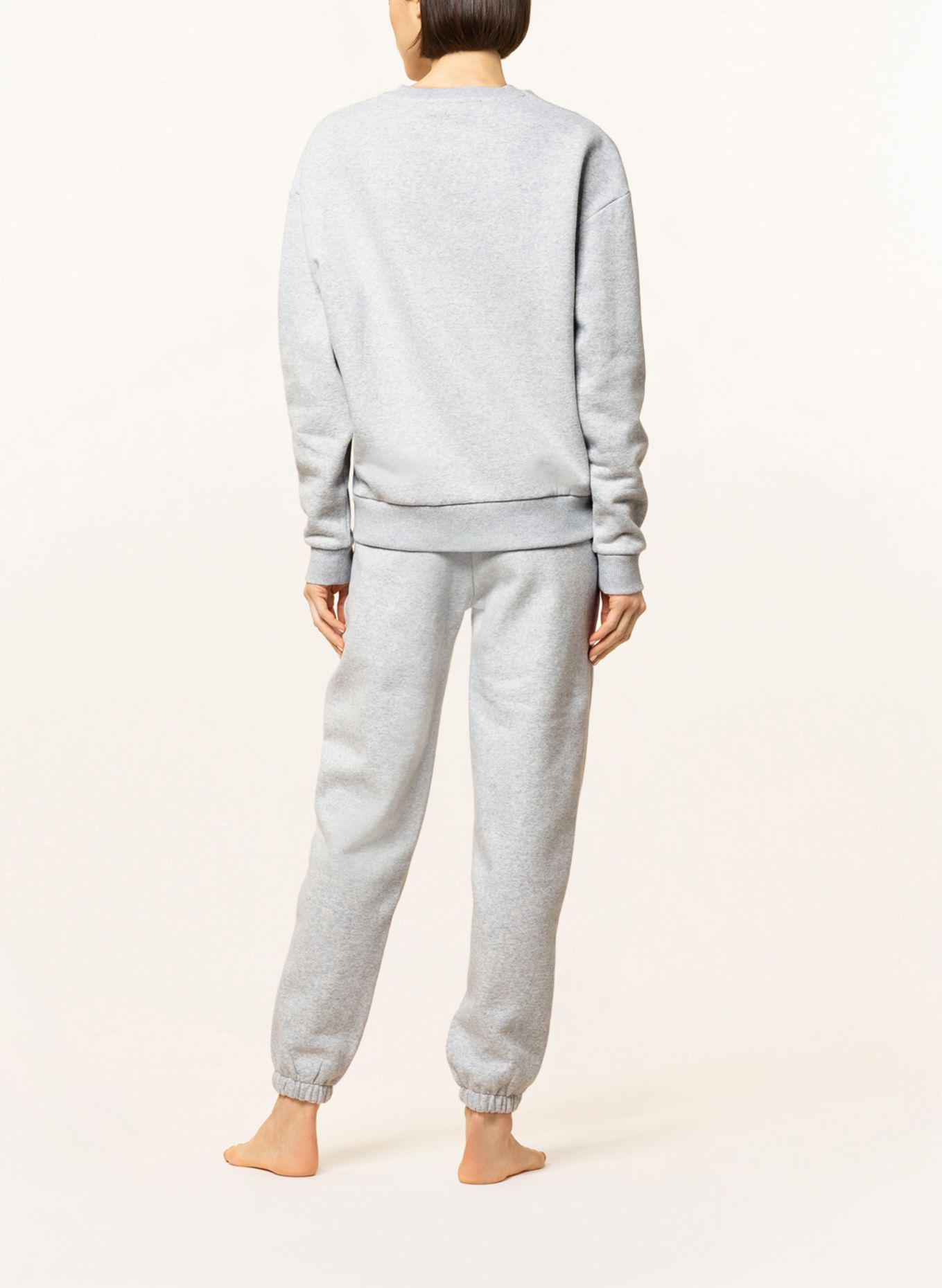 CATWALK JUNKIE Lounge sweatshirt BE GOOD DO GOOD: LIGHT GRAY